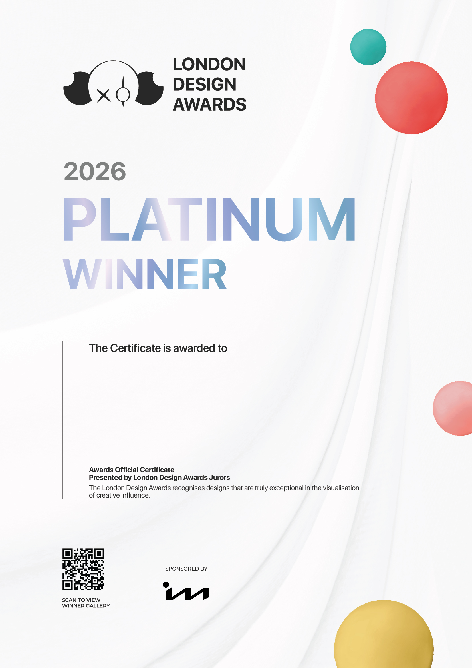 2025 LITO Certificate