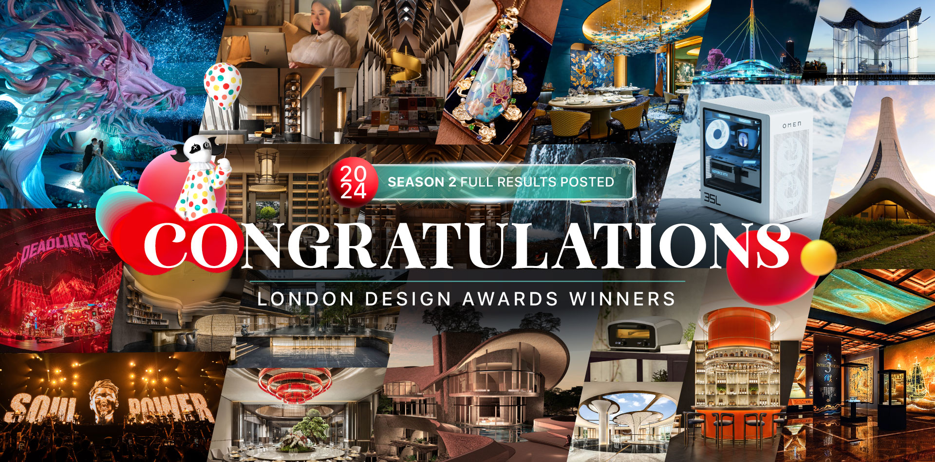 London Design Awards Season 2 Full Winner Announcement Banner