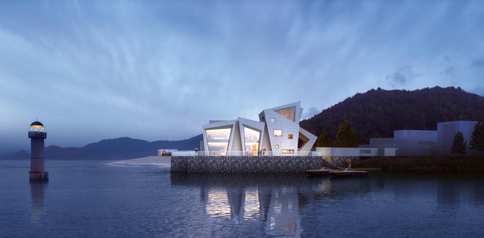 London Design Awards Winner - Ningbo Xiangshan Colorful Coast Art Center