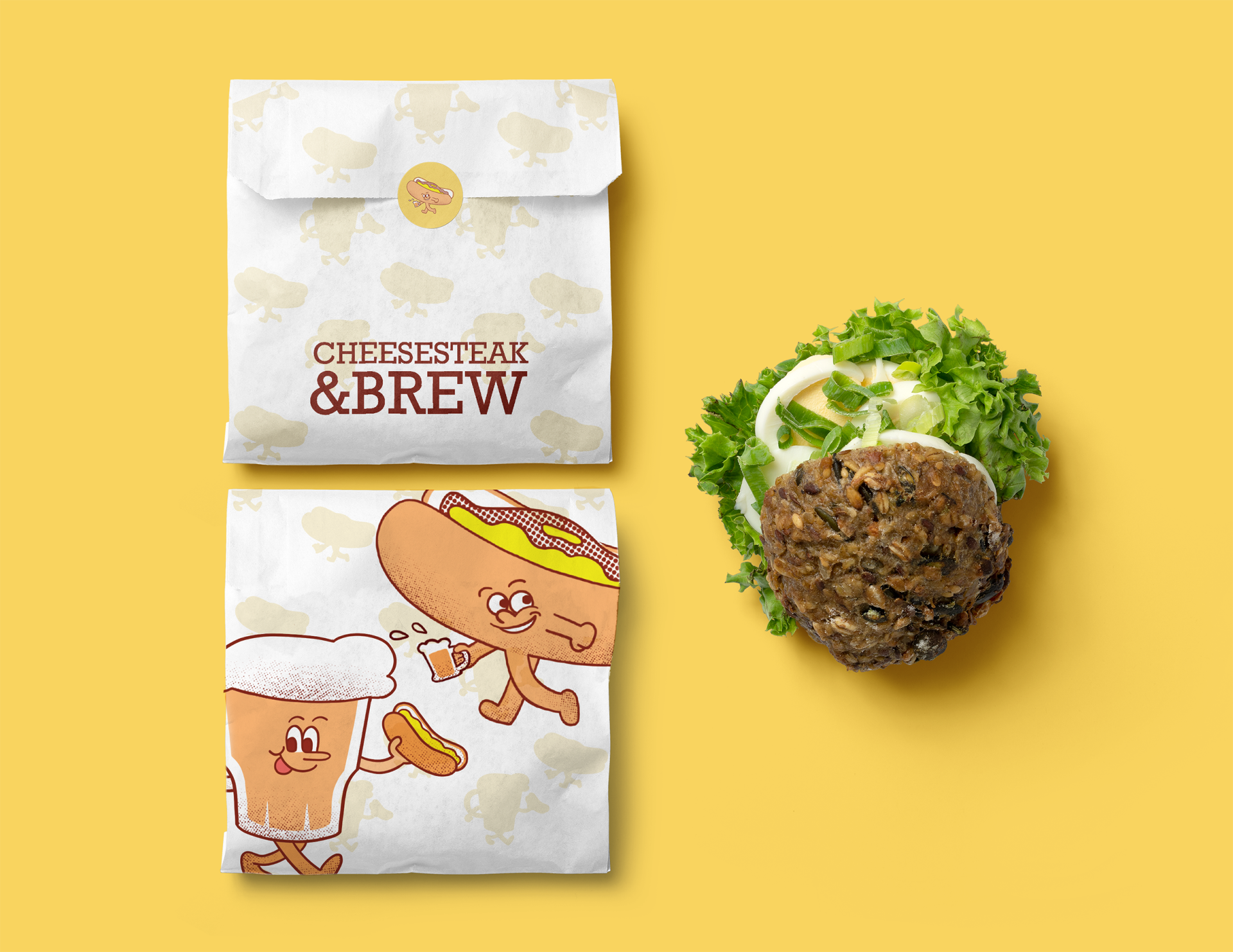 London Design Awards Winner - Cheesesteak & Brew