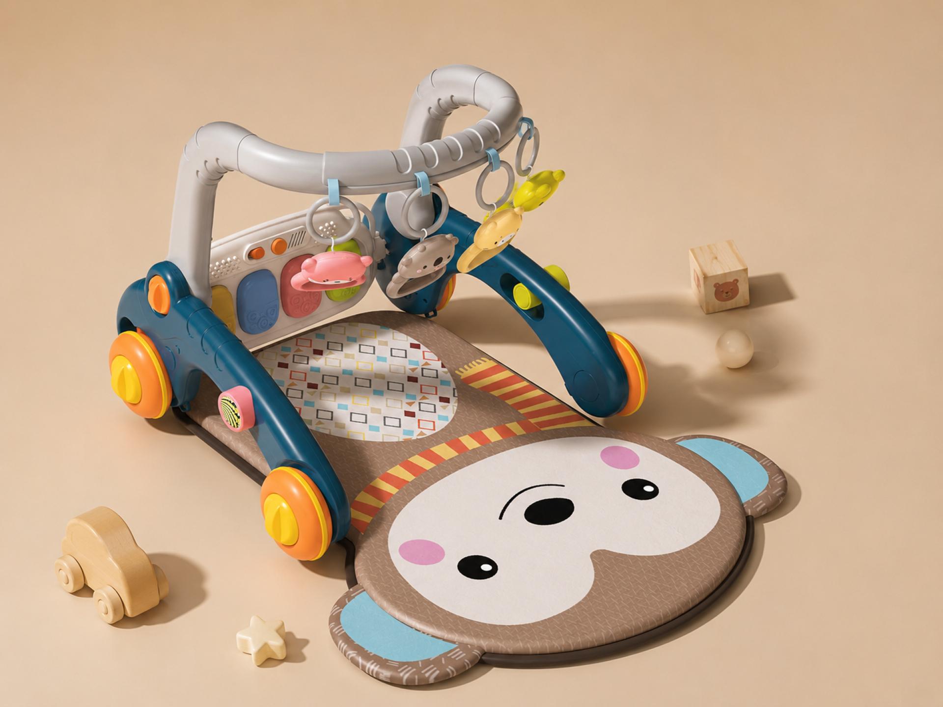 London Design Awards Winner - 7-in-1 Multifunctional Musical Piano Activity Gym