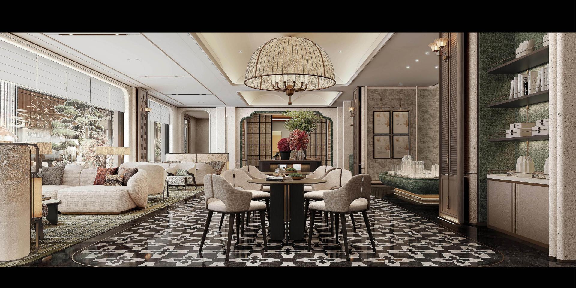London Design Awards Winner - Xueyuan Chunxi Demo Zone Soft Furnishing Project (Qufu)