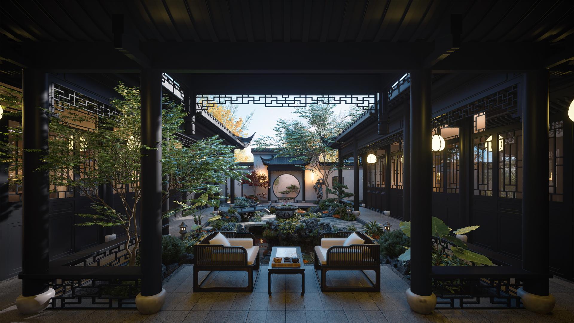 London Design Awards Winner - Guizhen Xiaoyuan Quadrangle