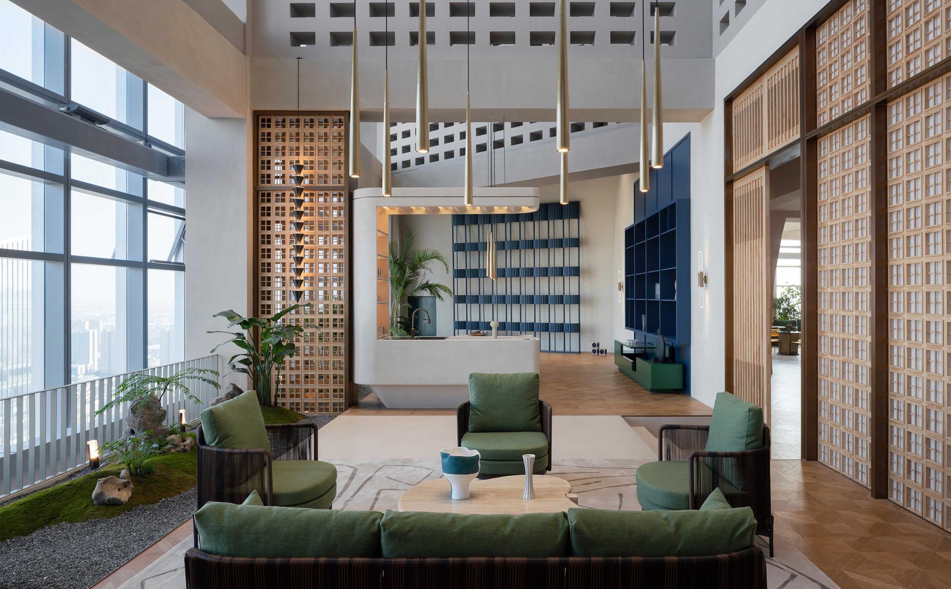 London Design Awards Winner - Tengda Center Roof Garden