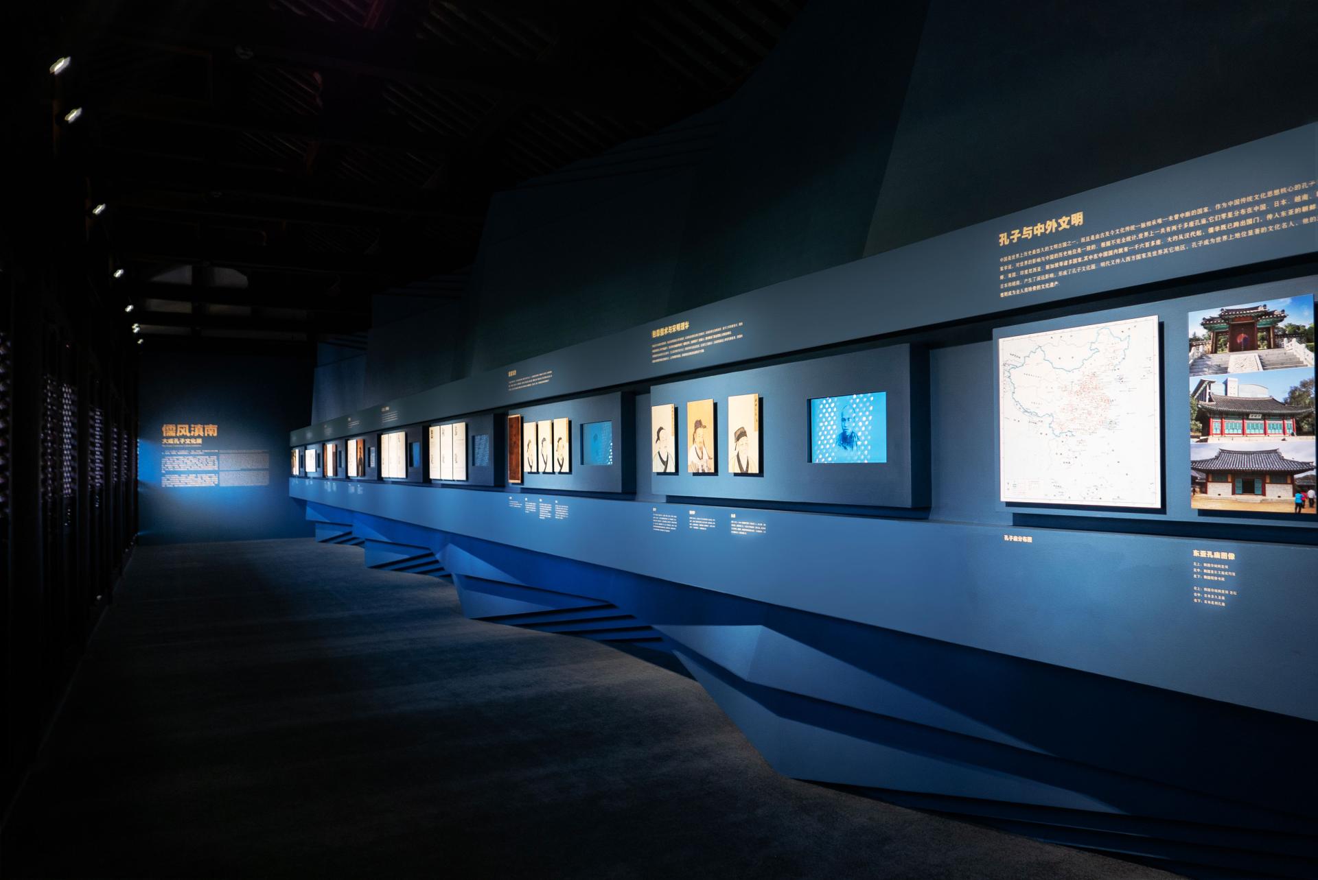 London Design Awards Winner - Exhibition Design for Mojiang Confucian Temple in Yunnan