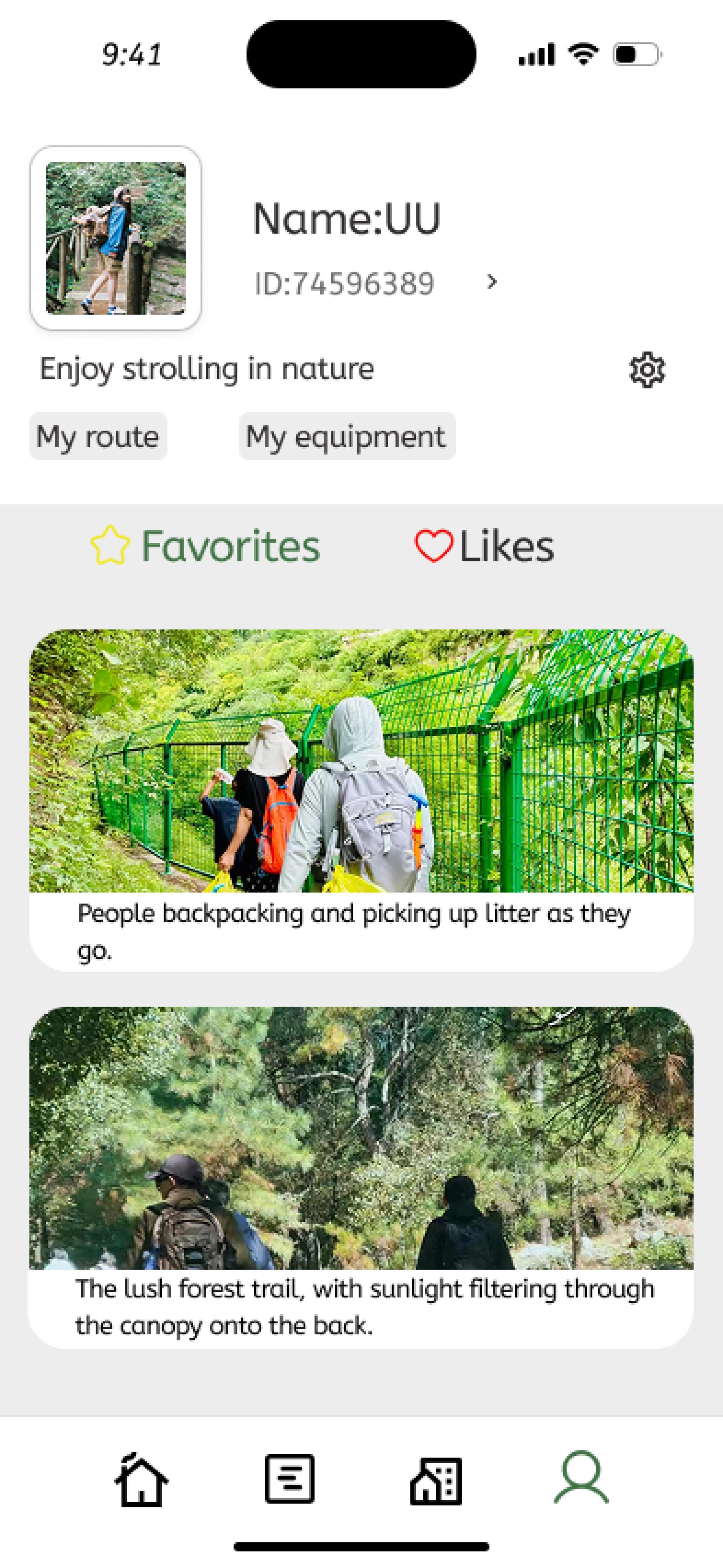London Design Awards Winner - Greening Hiking 