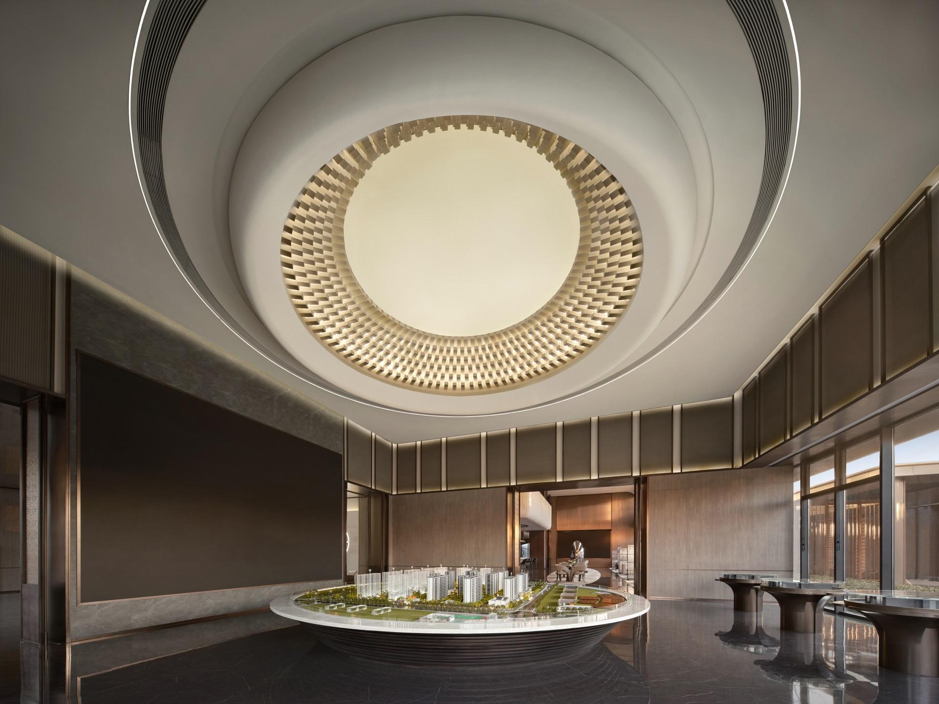 London Design Awards Winner - Zhengzhou Zhongyu · Lake City impression Marketing center