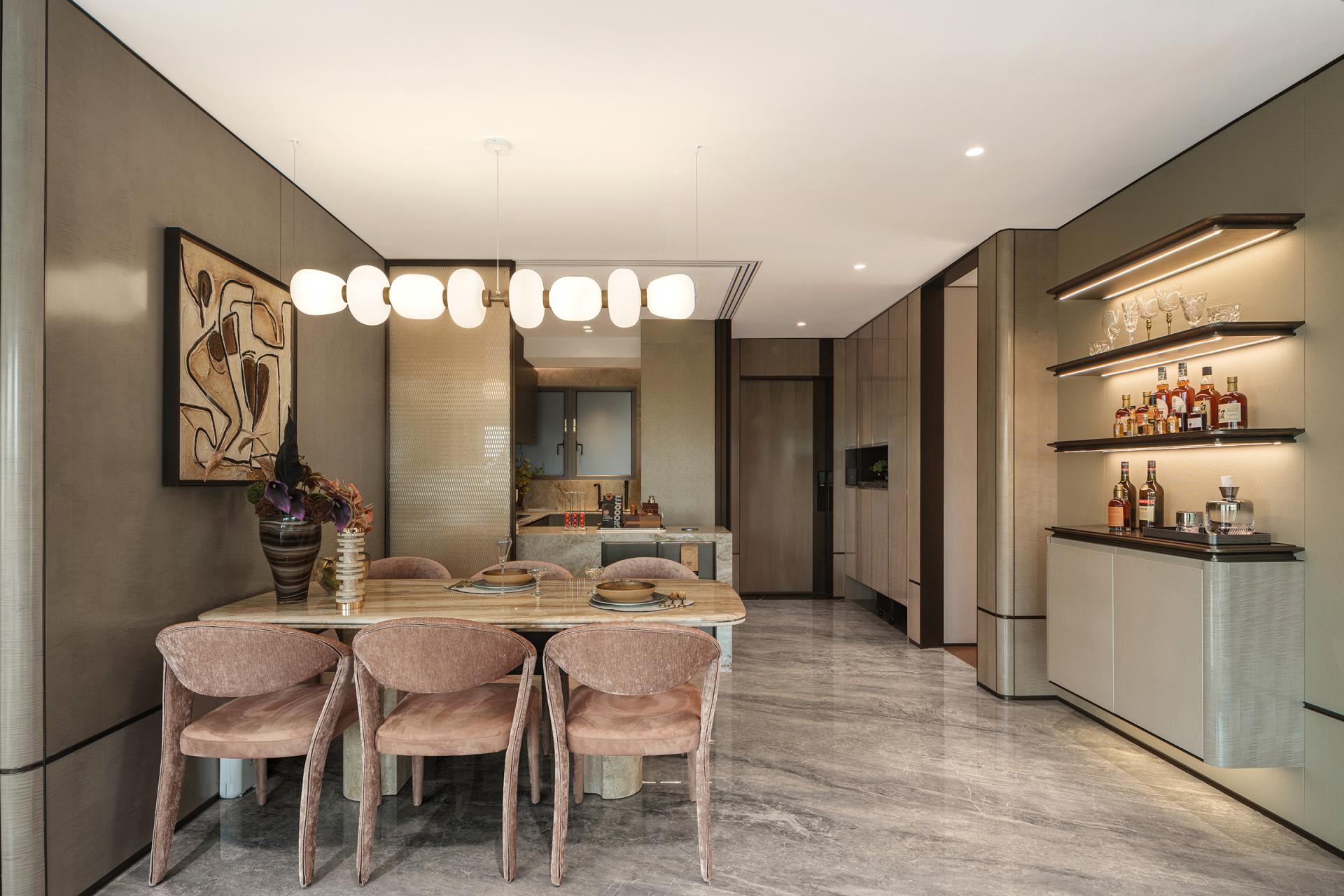 London Design Awards Winner - Huafa Zhuhai Bay 133 Model Room