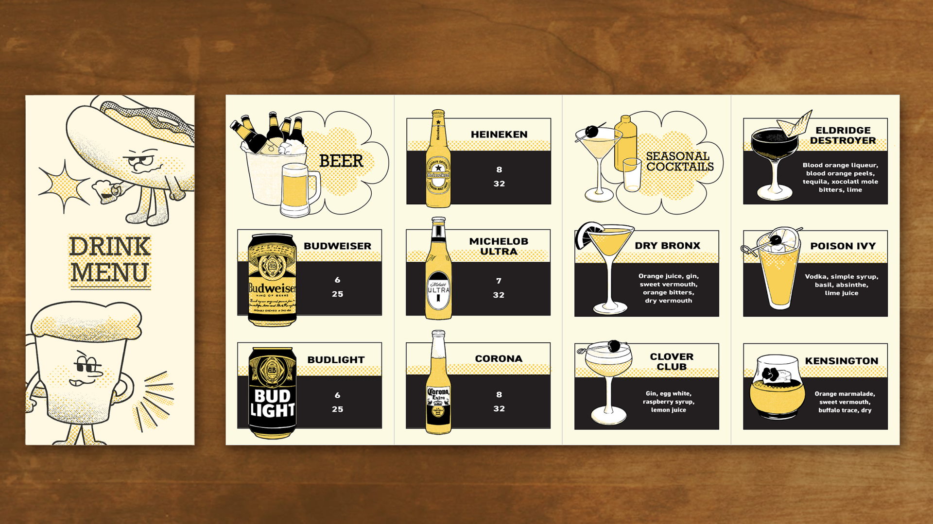 London Design Awards Winner - Cheesesteak & Brew