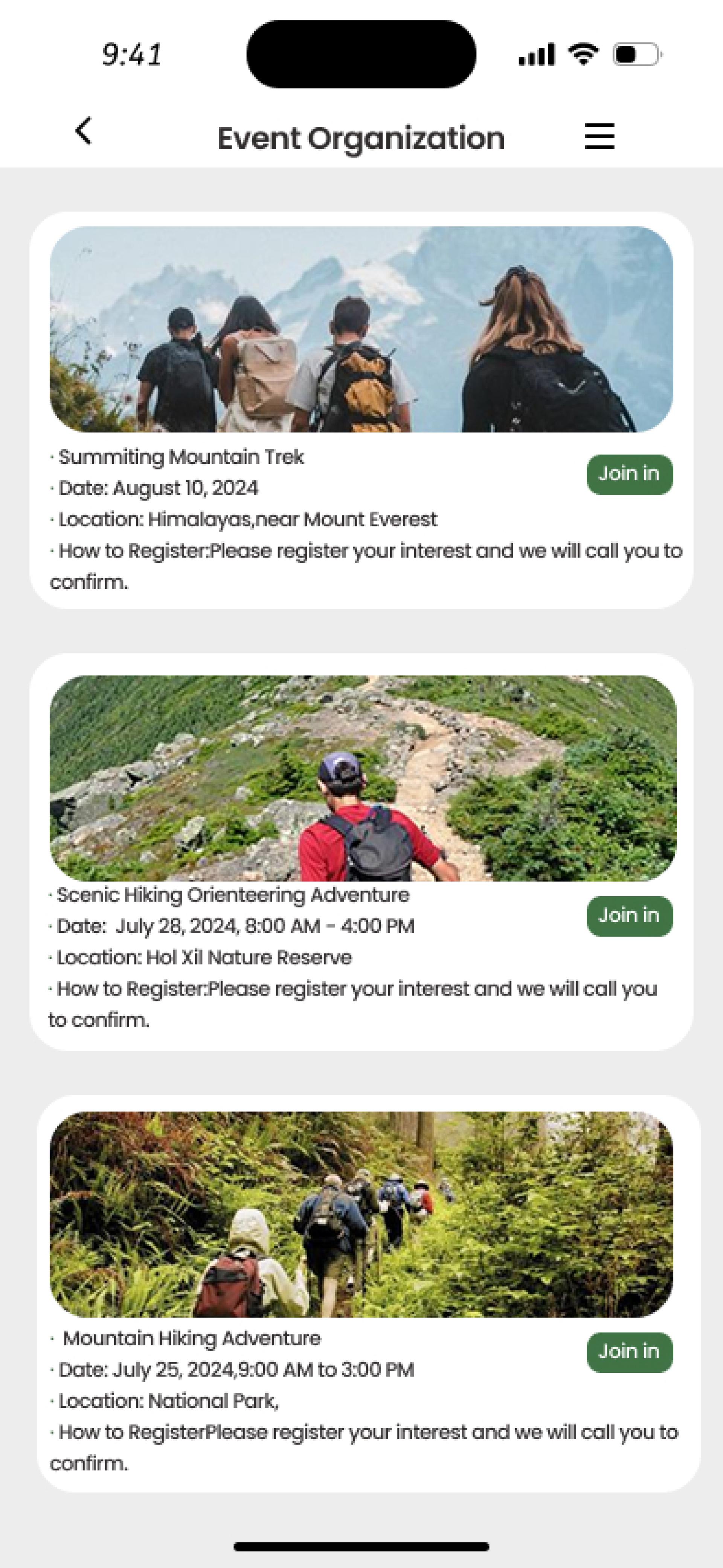 London Design Awards Winner - Greening Hiking 