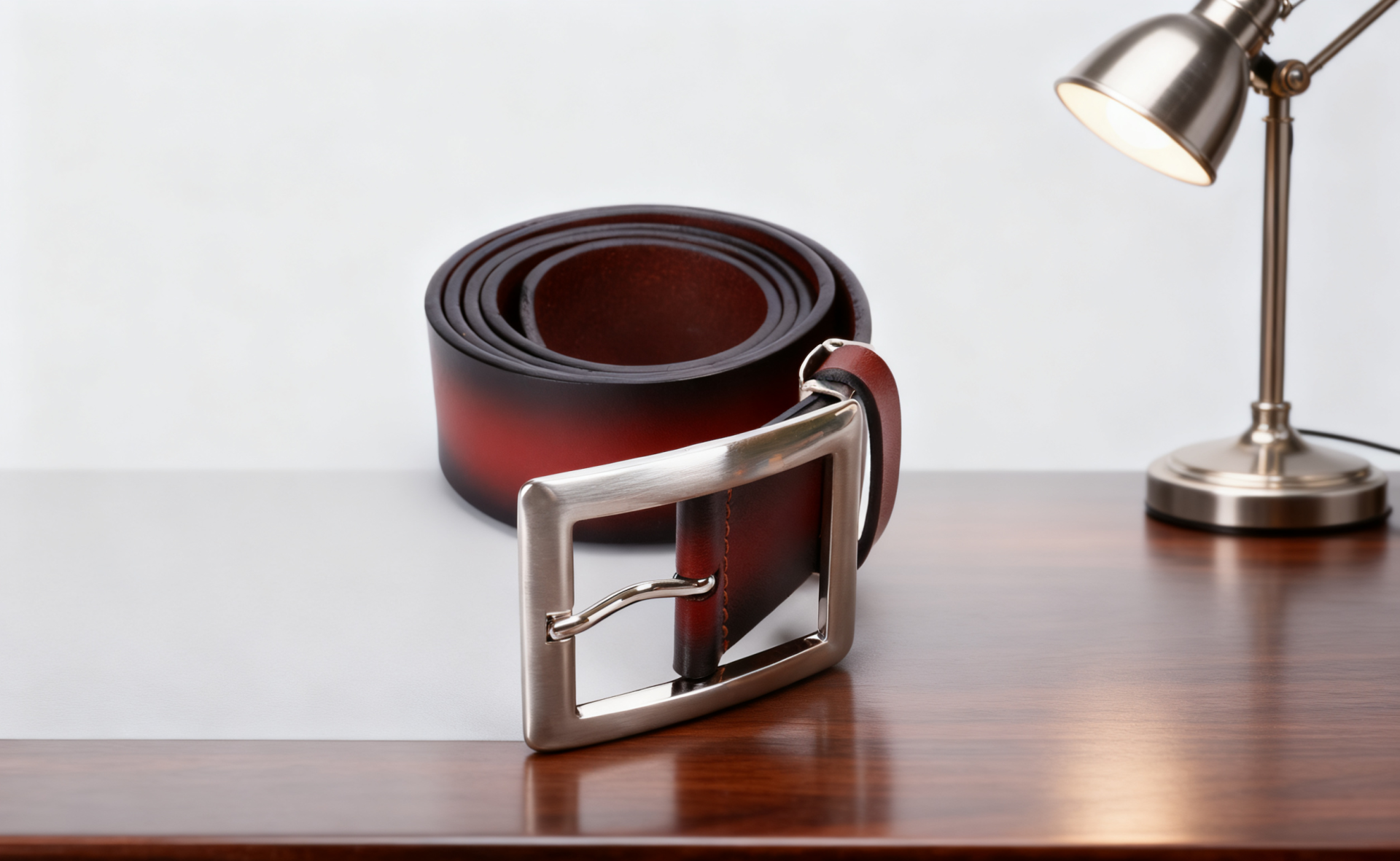 London Design Awards Winner - Men’s Full-Grain Leather Belt—Classic Elegance & Durability