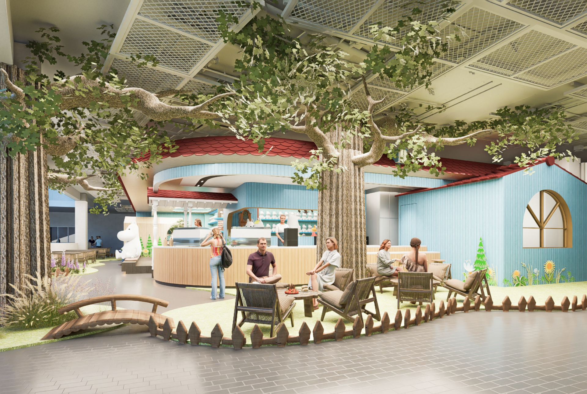 London Design Awards Winner - Moomin cafe Experience Store