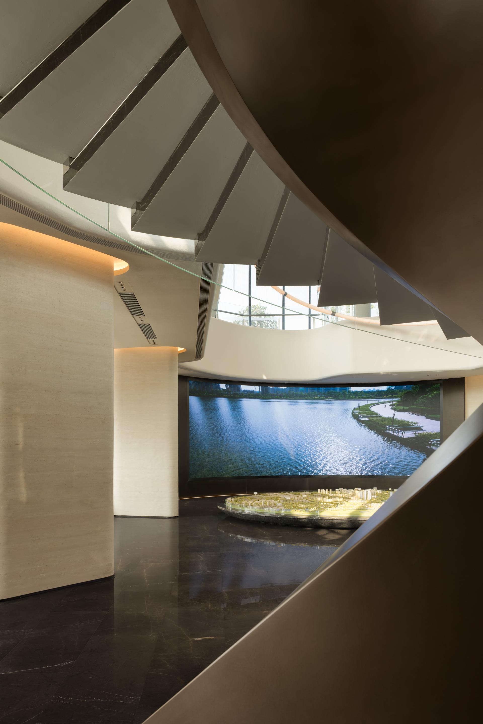London Design Awards Winner - Yixin Lake City Exhibition Hall Of ACDG