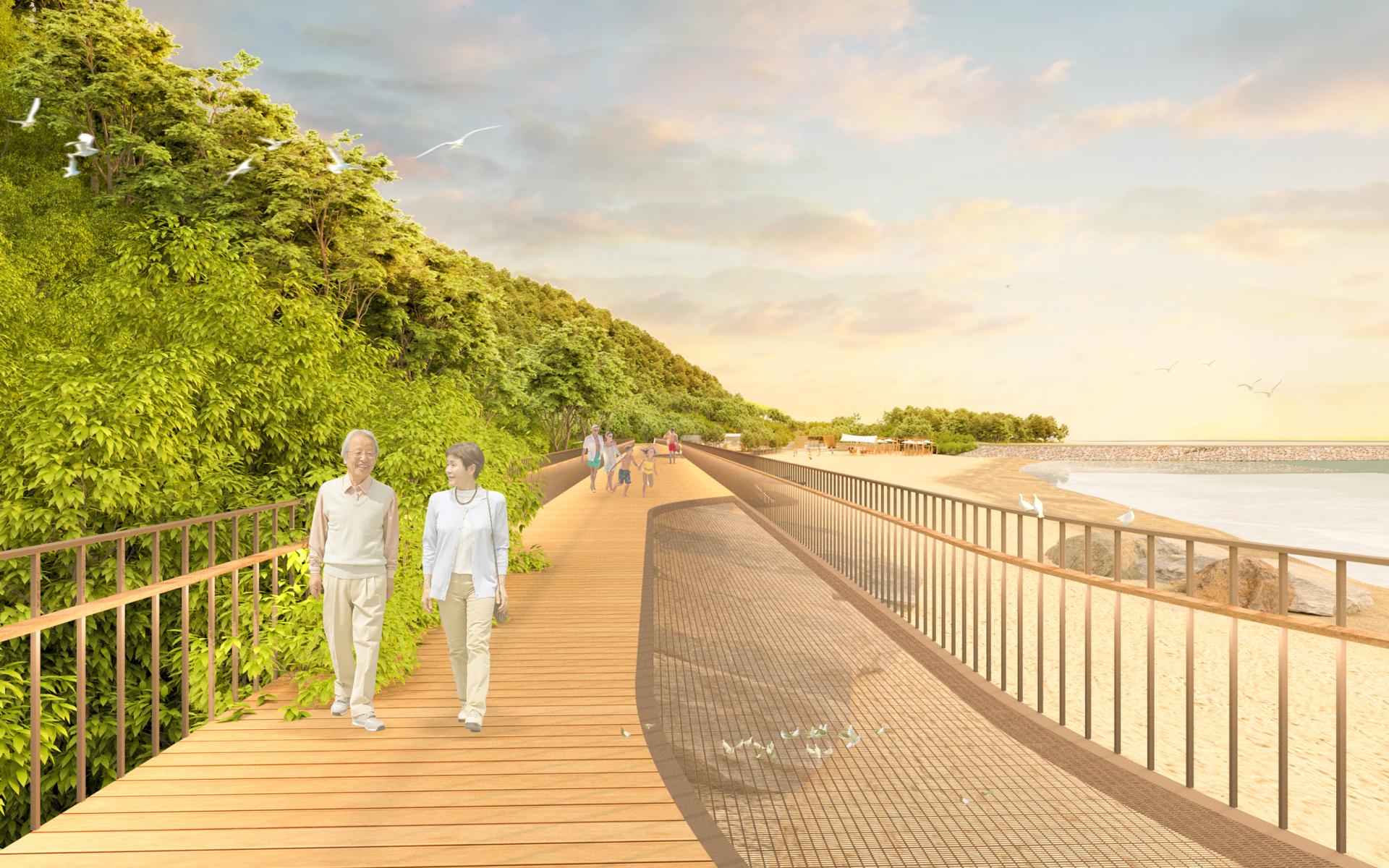 London Design Awards Winner - Park of Tides - Hac Sa Beach Trail