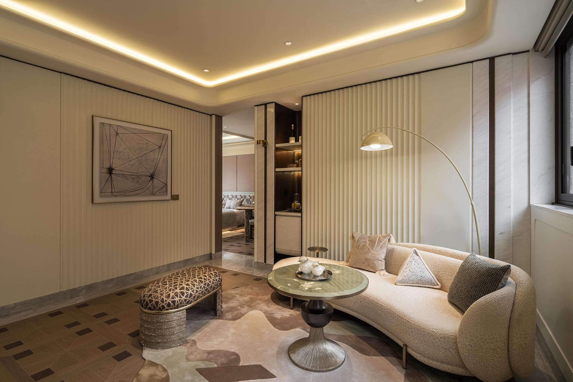 London Design Awards Winner - Shanghai Jinganli 301 Modle House Soft Decoration