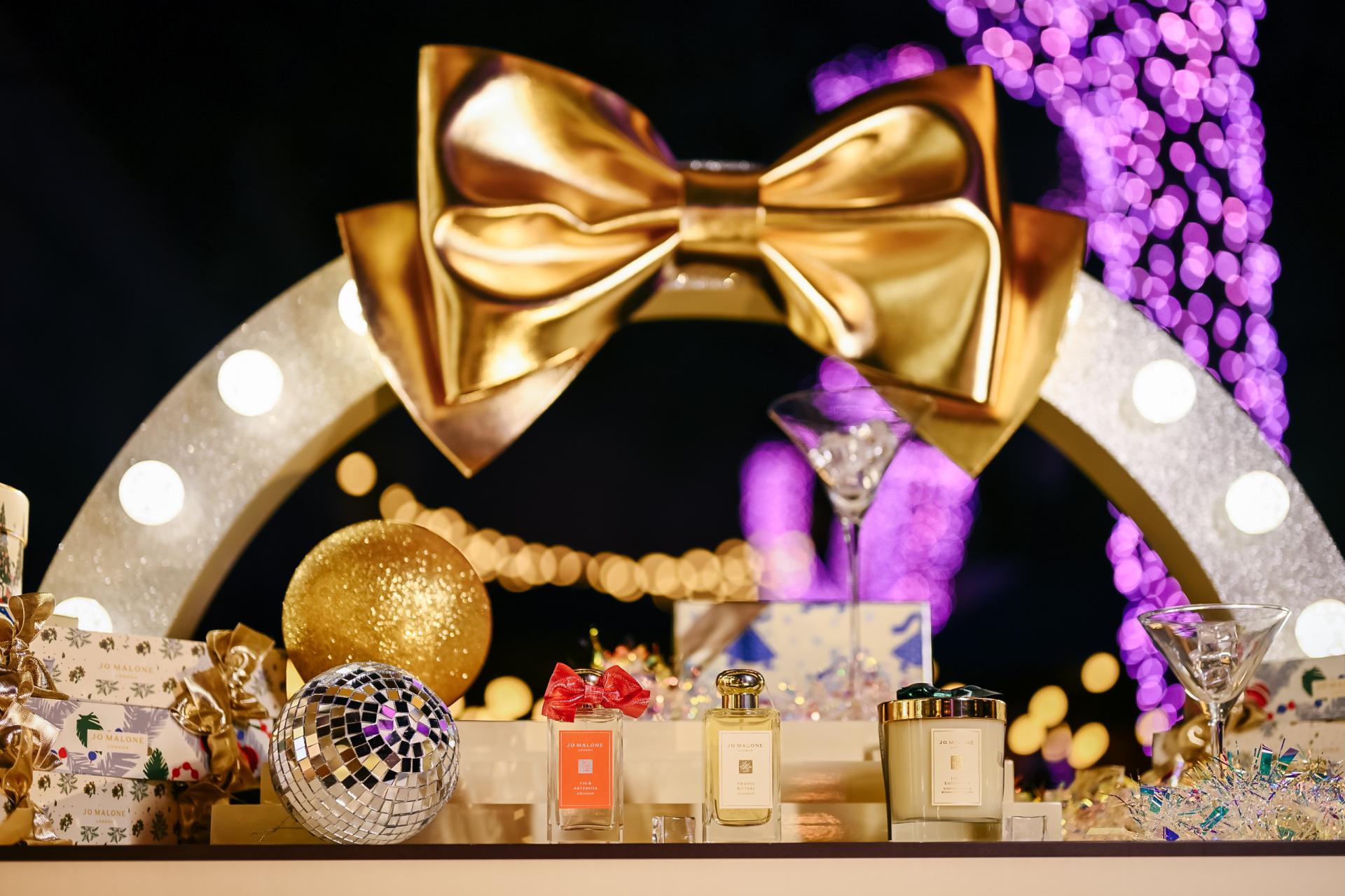 London Design Awards Winner - Jo Malone Christmas-Themed Exhibition· Golden Glam Party