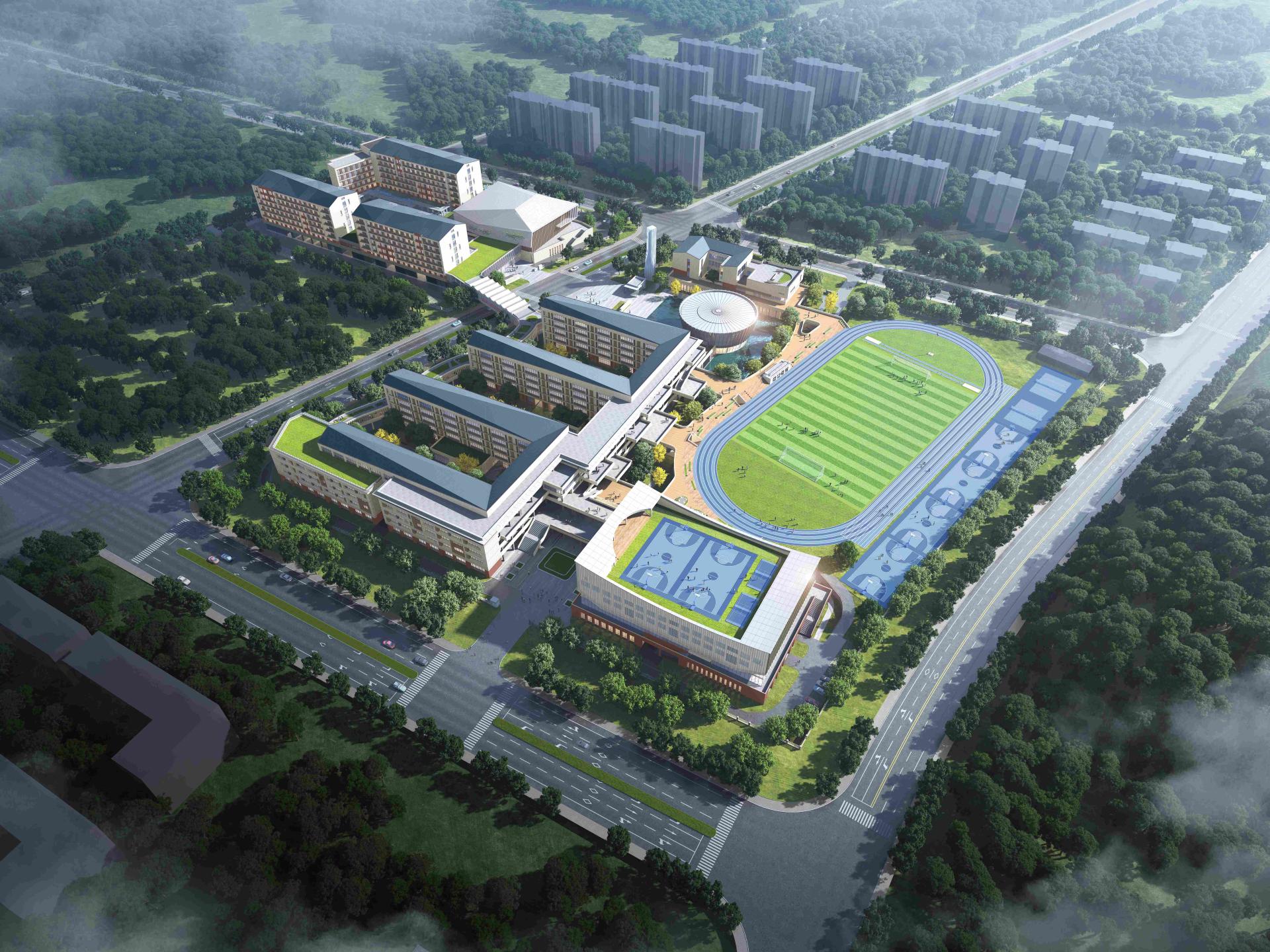London Design Awards Winner - Binhu Branch of Jiangsu Xishan Senior High School 