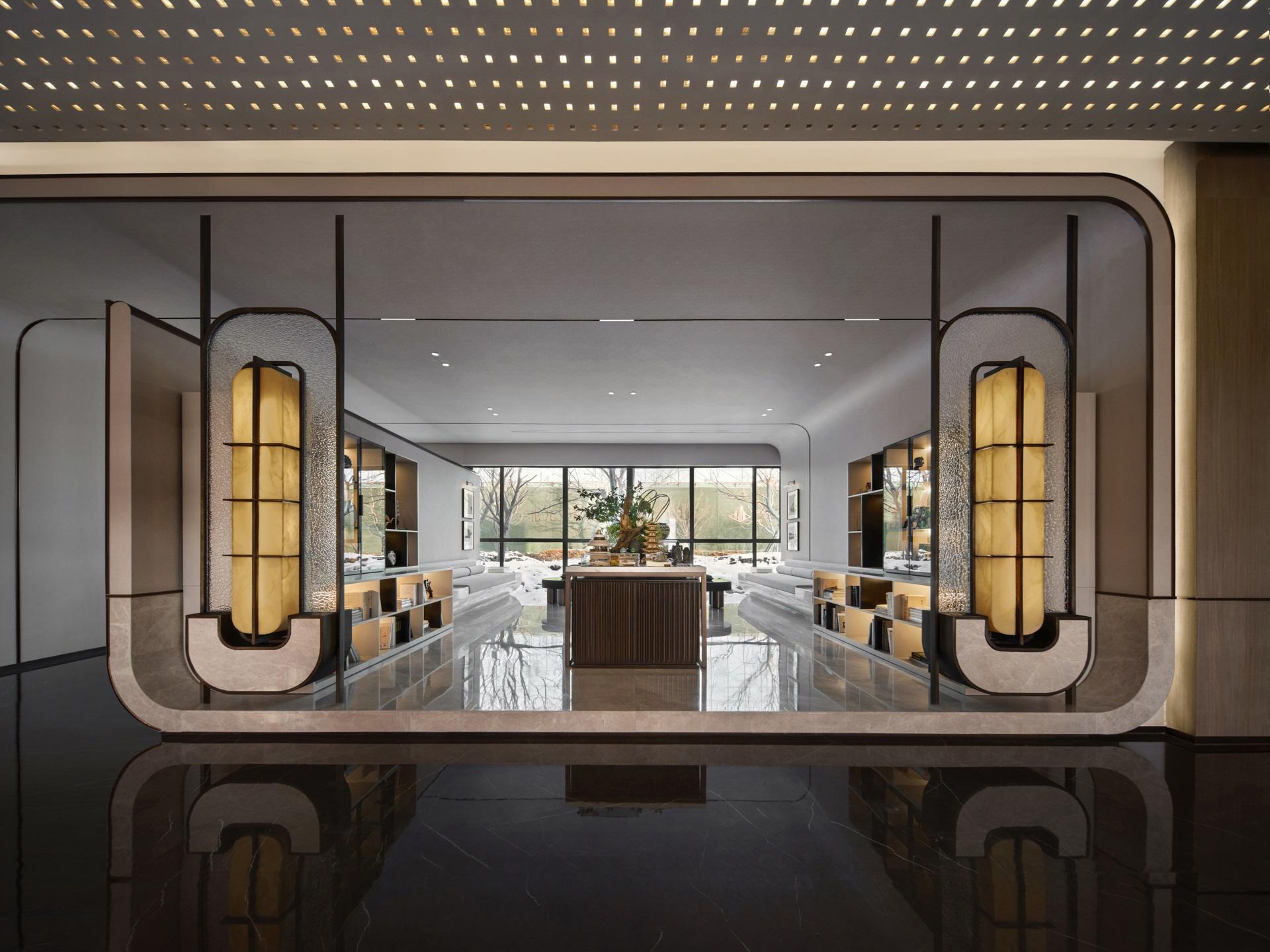 London Design Awards Winner - Zhengzhou Zhongyu · Lake City impression Marketing center
