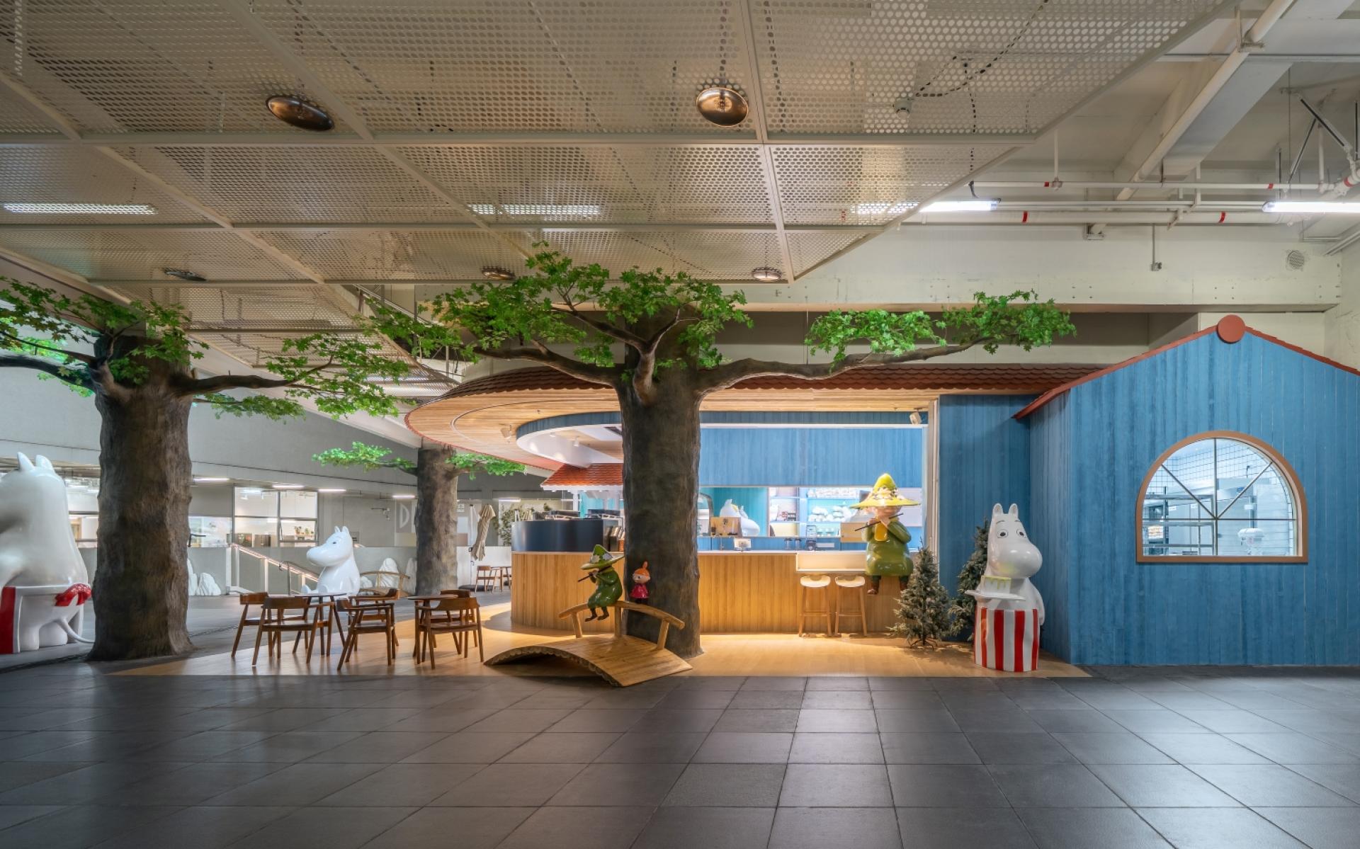 London Design Awards Winner - Moomin cafe Experience Store