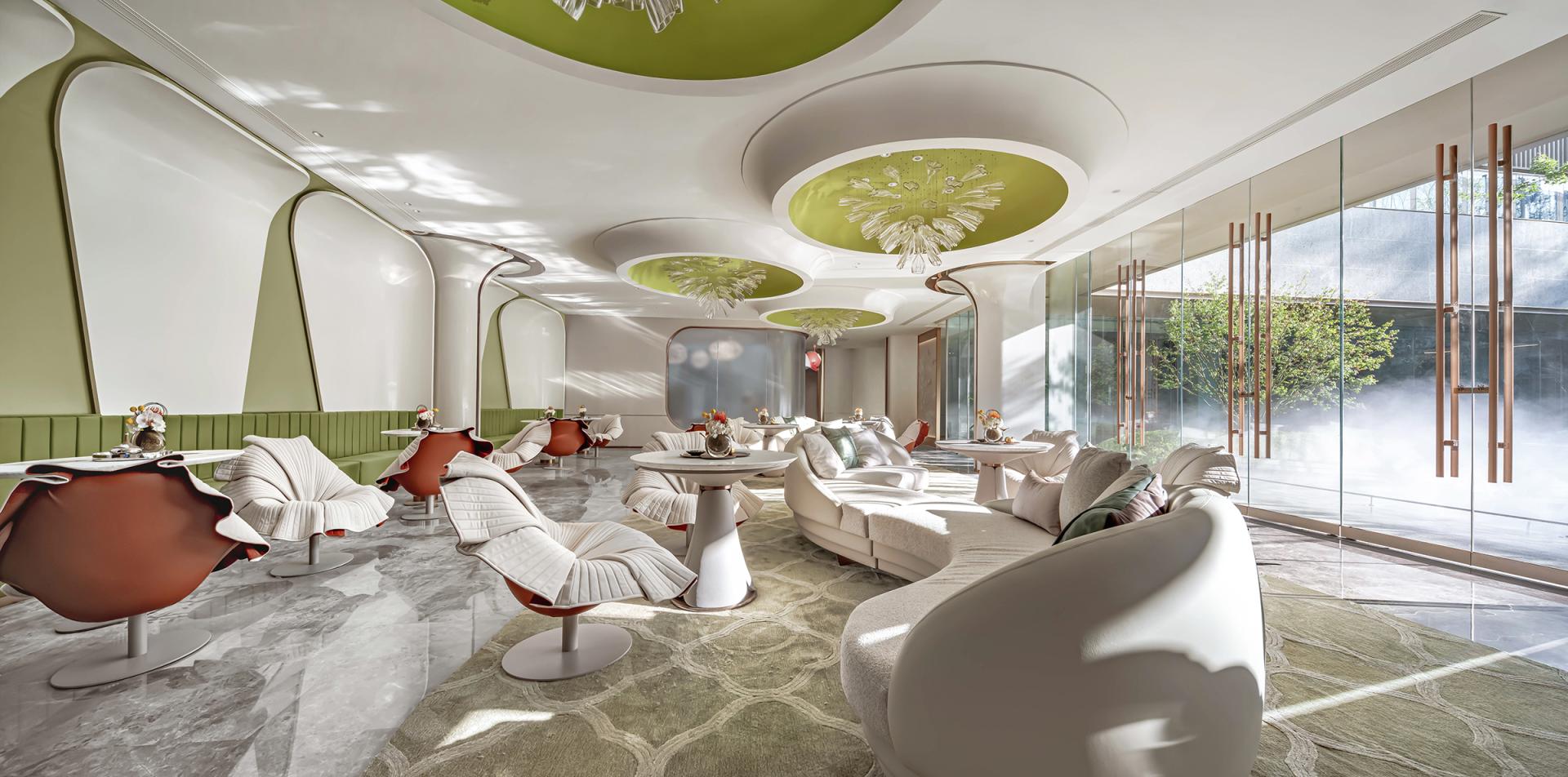 London Design Awards Winner - BEGONIA MANSION Art Lifestyle Hall By RONG