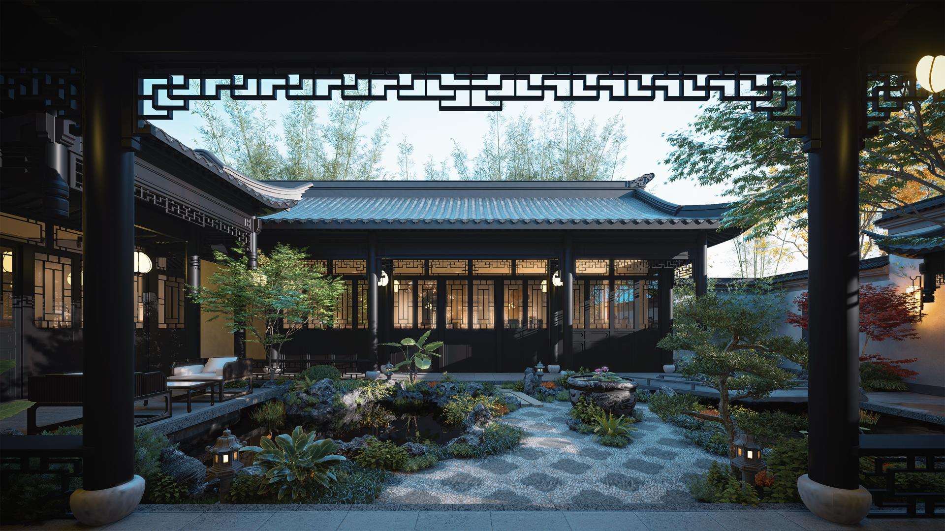 London Design Awards Winner - Guizhen Xiaoyuan Quadrangle