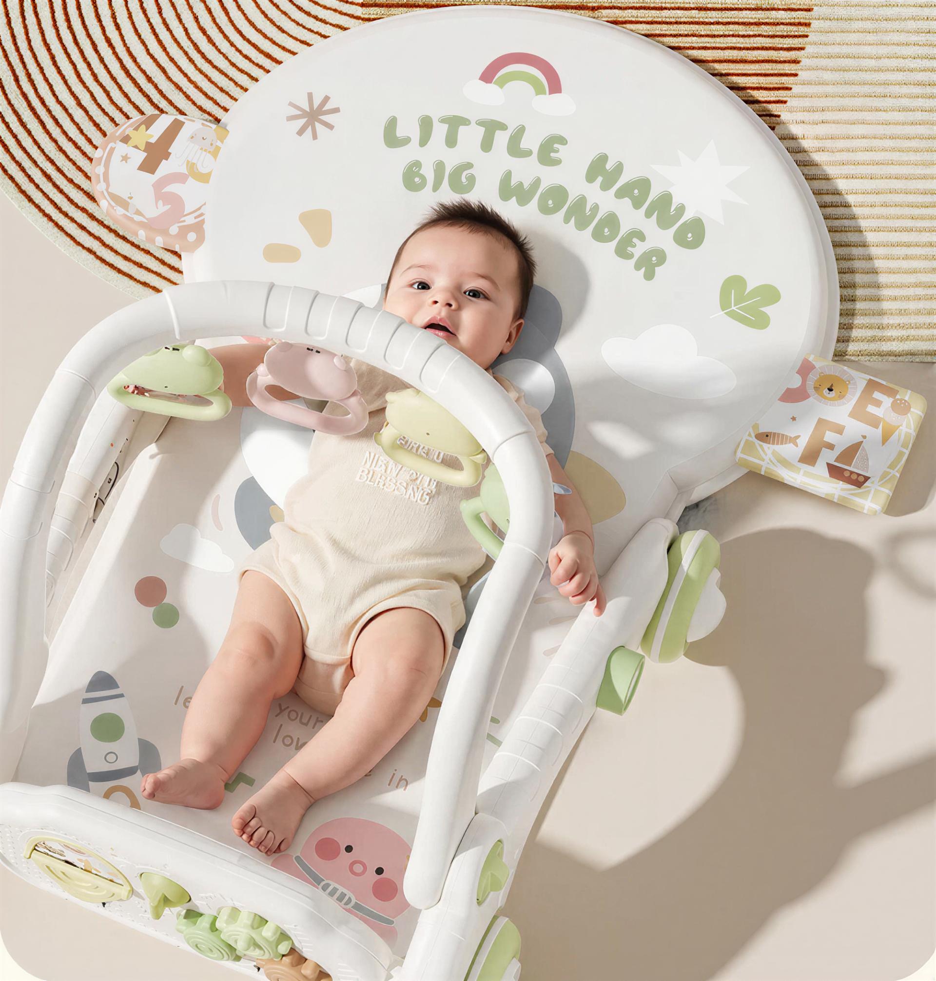 London Design Awards Winner - 7-in-1 Multifunctional Musical Piano Activity Gym