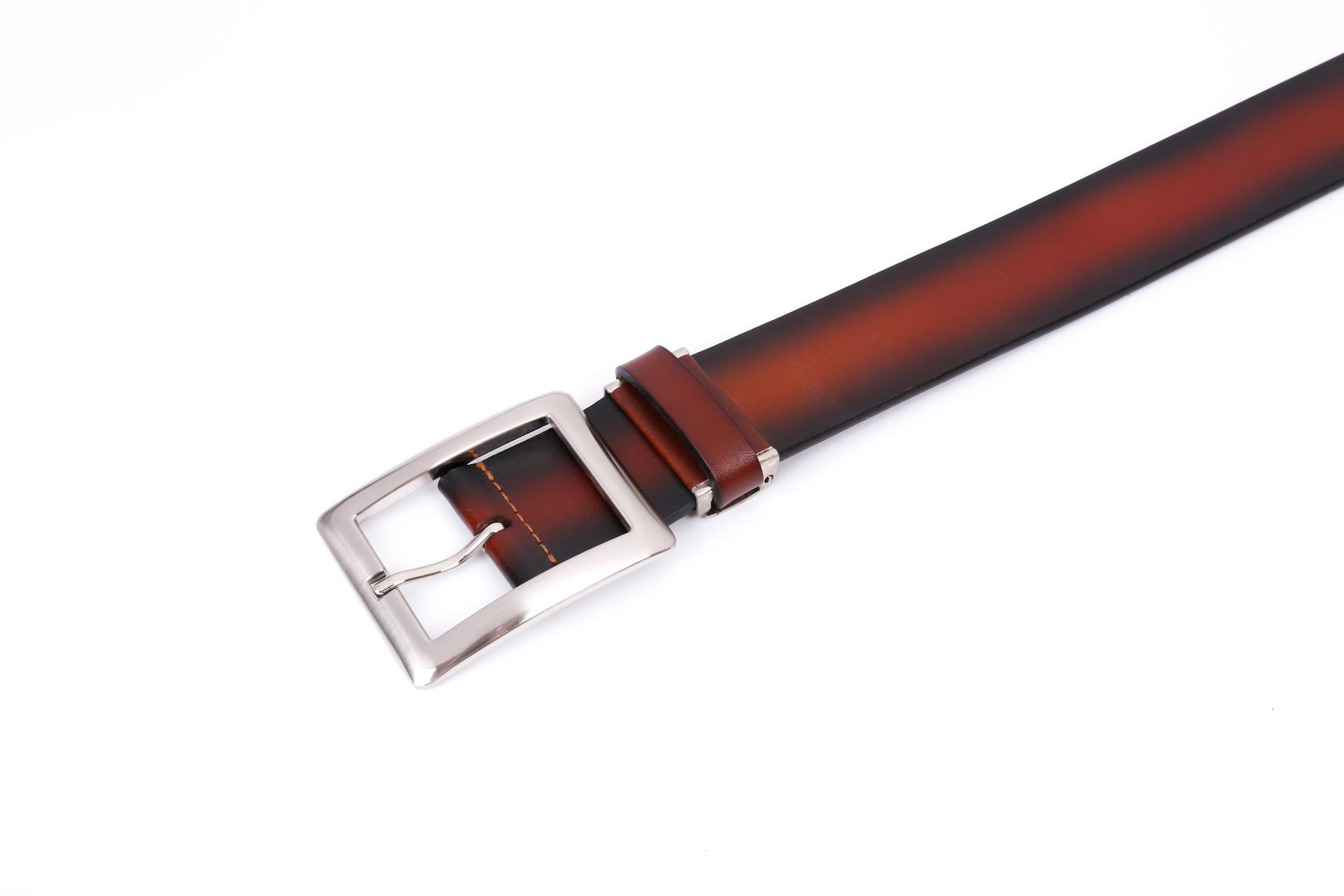 London Design Awards Winner - Men’s Full-Grain Leather Belt—Classic Elegance & Durability