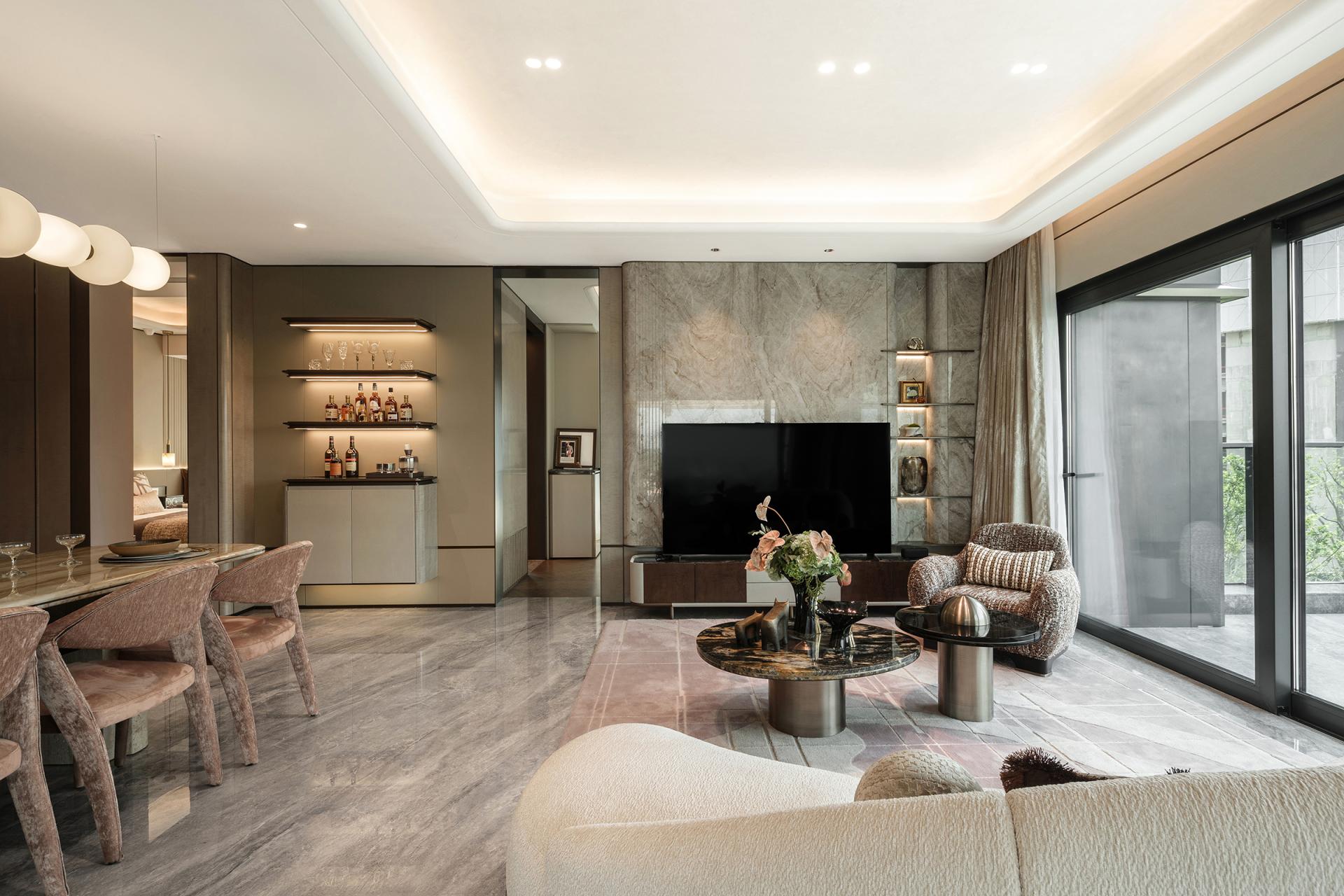 London Design Awards Winner - Huafa Zhuhai Bay 133 Model Room