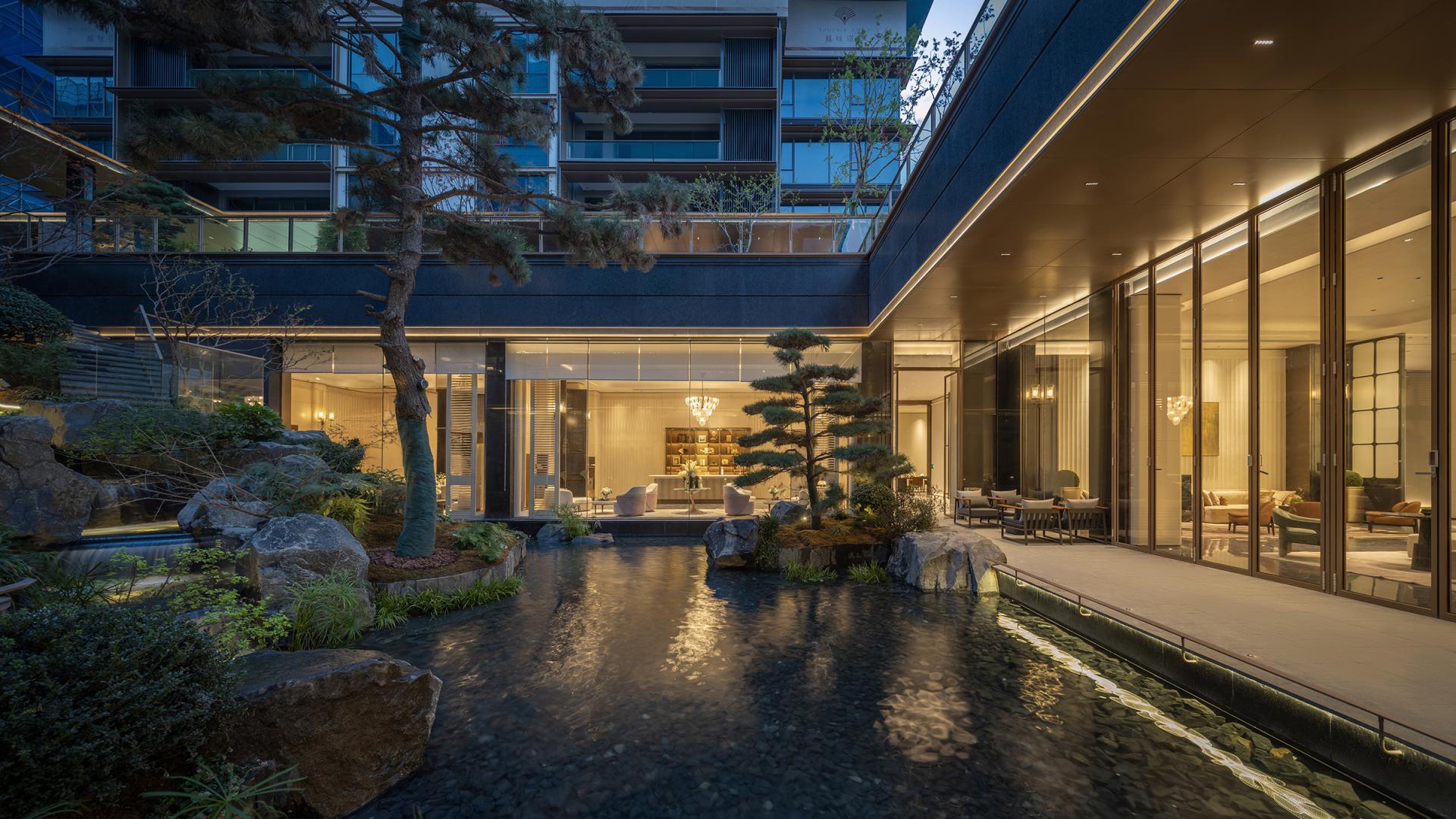 London Design Awards Winner - Landscape Design of Greentown Jiaxing Phoenix Villa