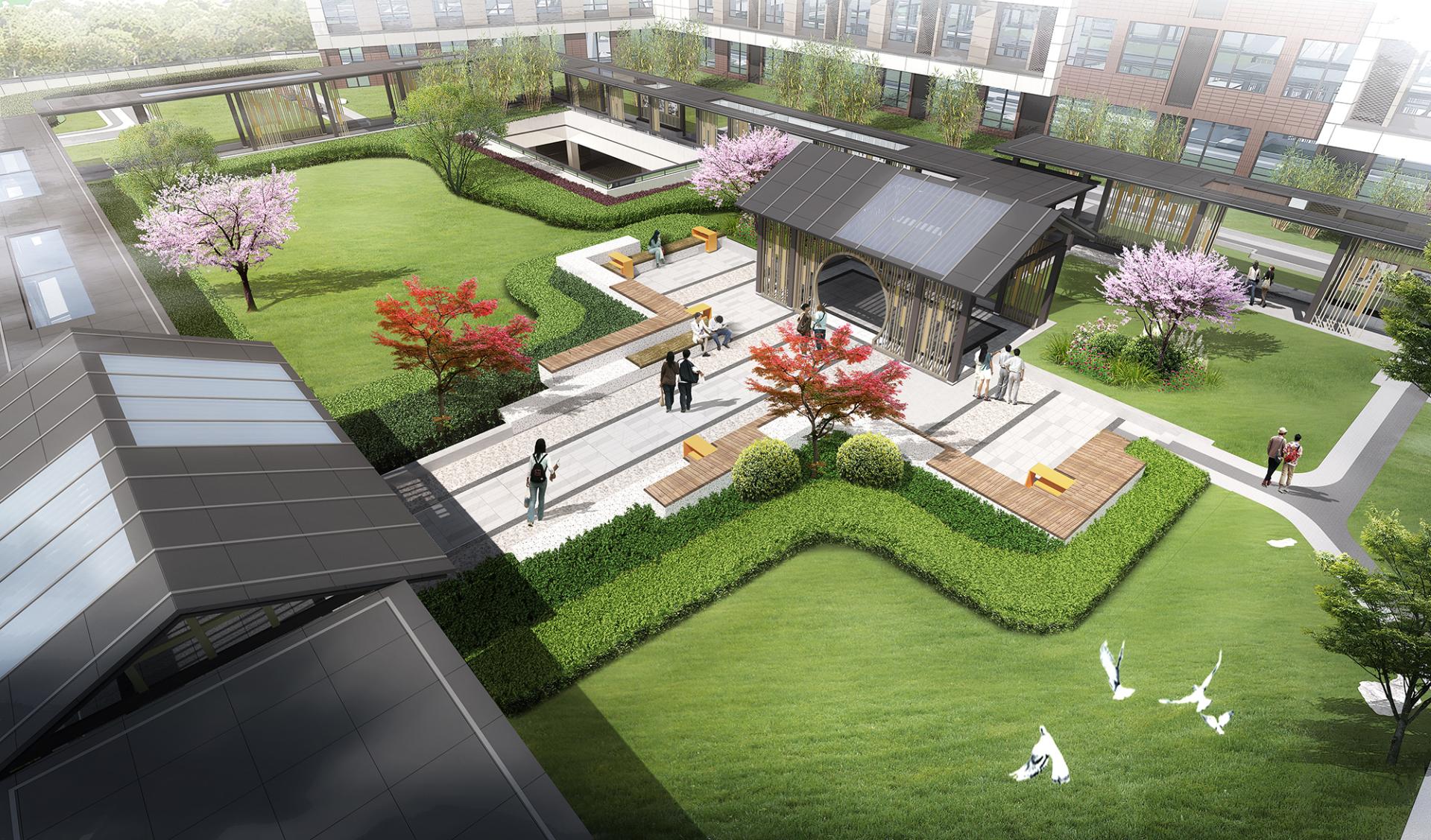 London Design Awards Winner - Binhu Branch of Jiangsu Xishan Senior High School 