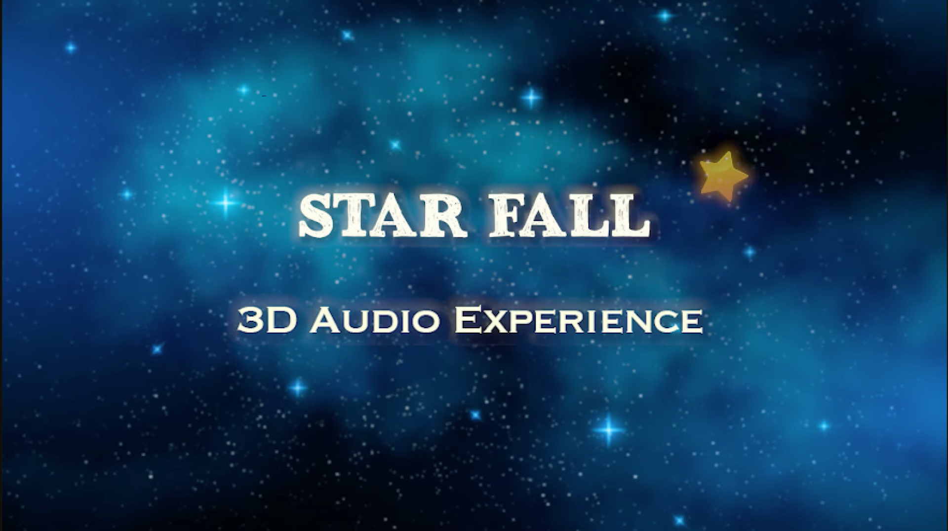 London Design Awards Winner - Star Fall – An Immersive Interactive Storytelling Experience