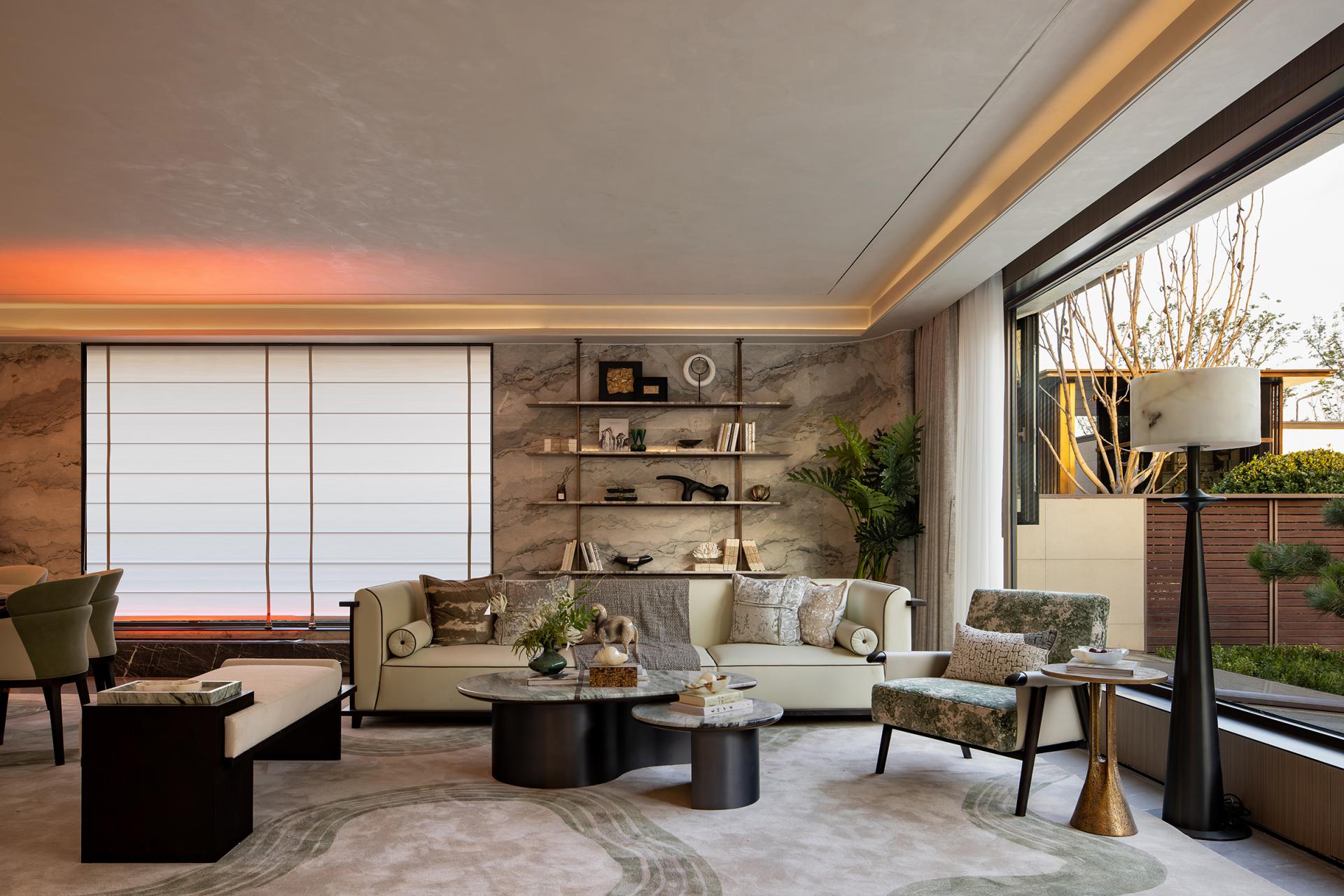 London Design Awards Winner - Dongying Wen Yue Peony Duplex Model Room