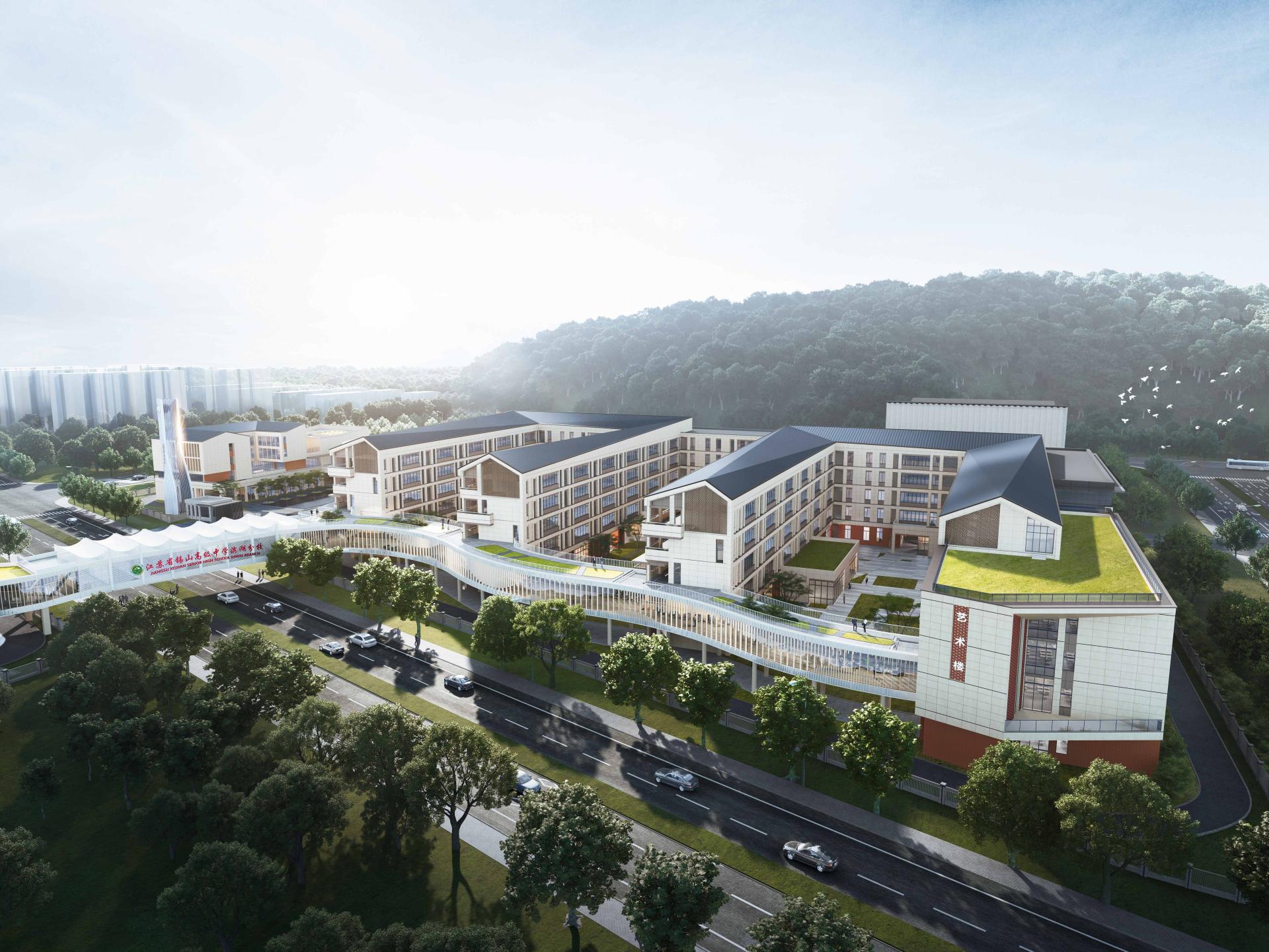 London Design Awards Winner - Binhu Branch of Jiangsu Xishan Senior High School 