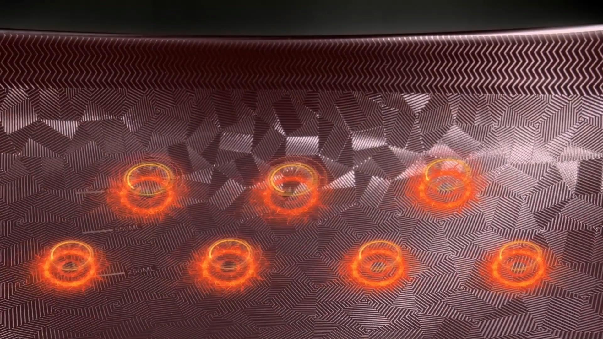 London Design Awards Winner - 3D Cyclone Pattern Non-Stick Pan