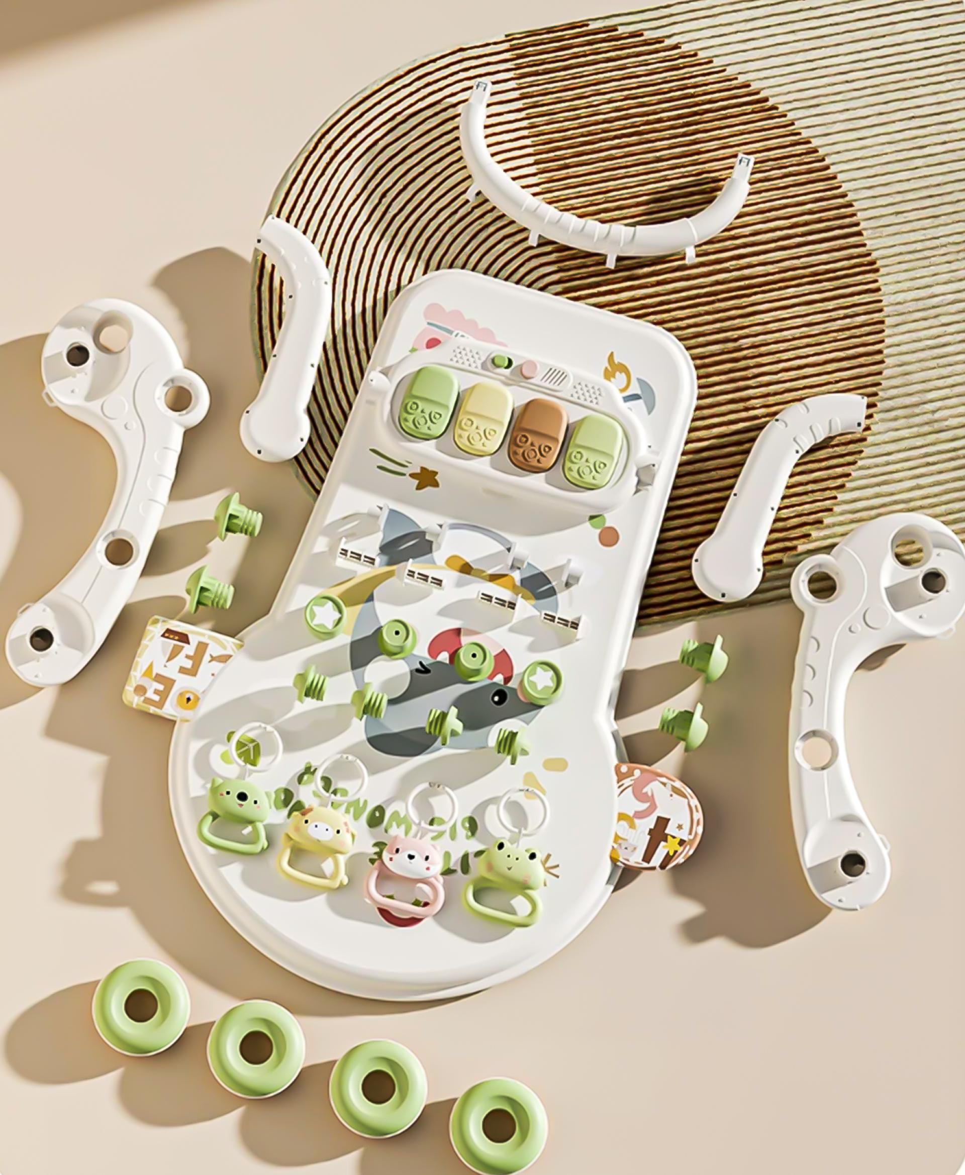 London Design Awards Winner - 7-in-1 Multifunctional Musical Piano Activity Gym