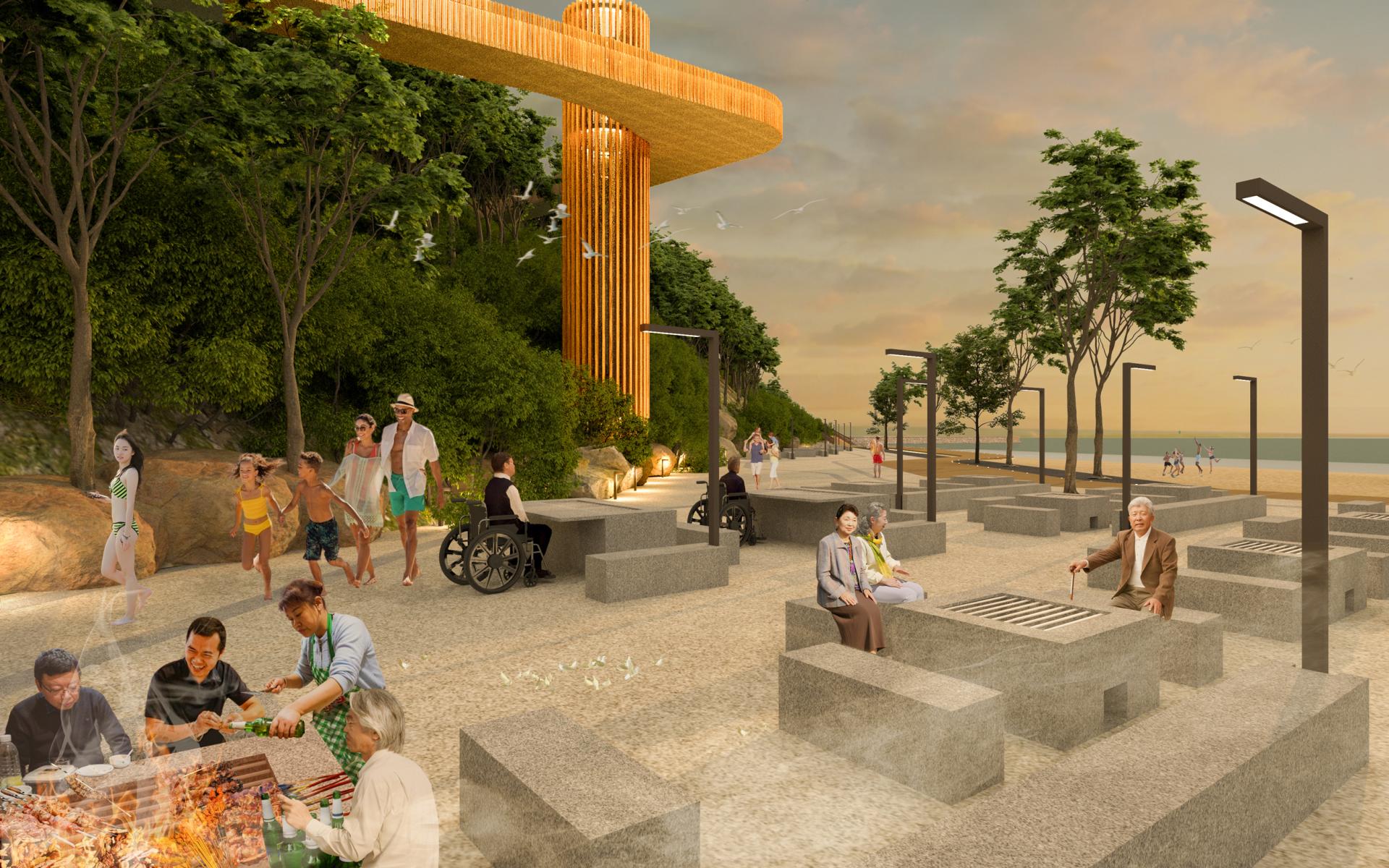 London Design Awards Winner - Park of Tides - Hac Sa Beach Trail