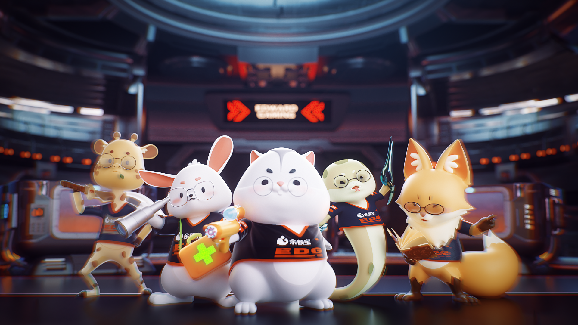 London Design Awards Winner -  Collaborative Promotional Video of Yu'EBao x EDG x Razer
