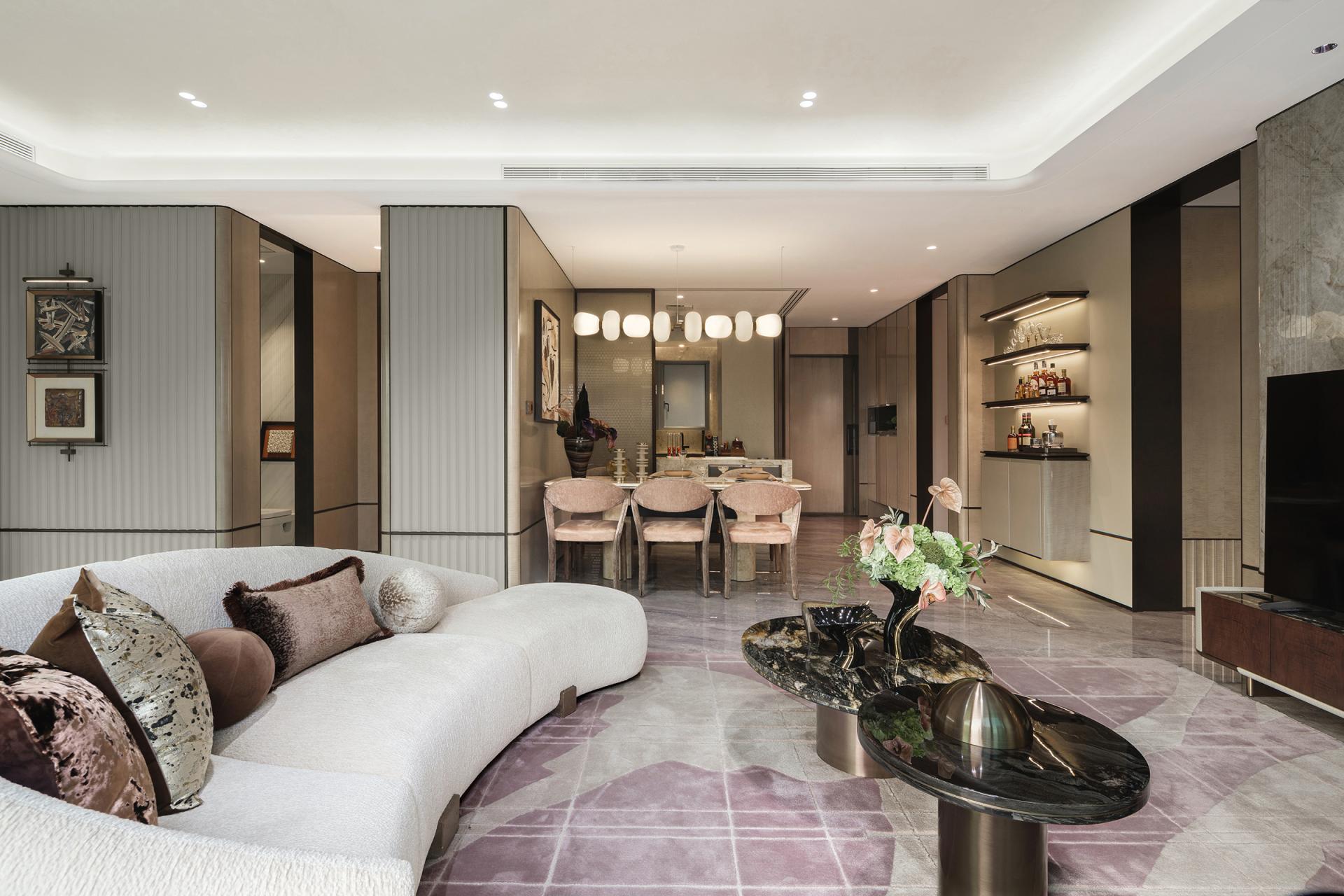 London Design Awards Winner - Huafa Zhuhai Bay 133 Model Room