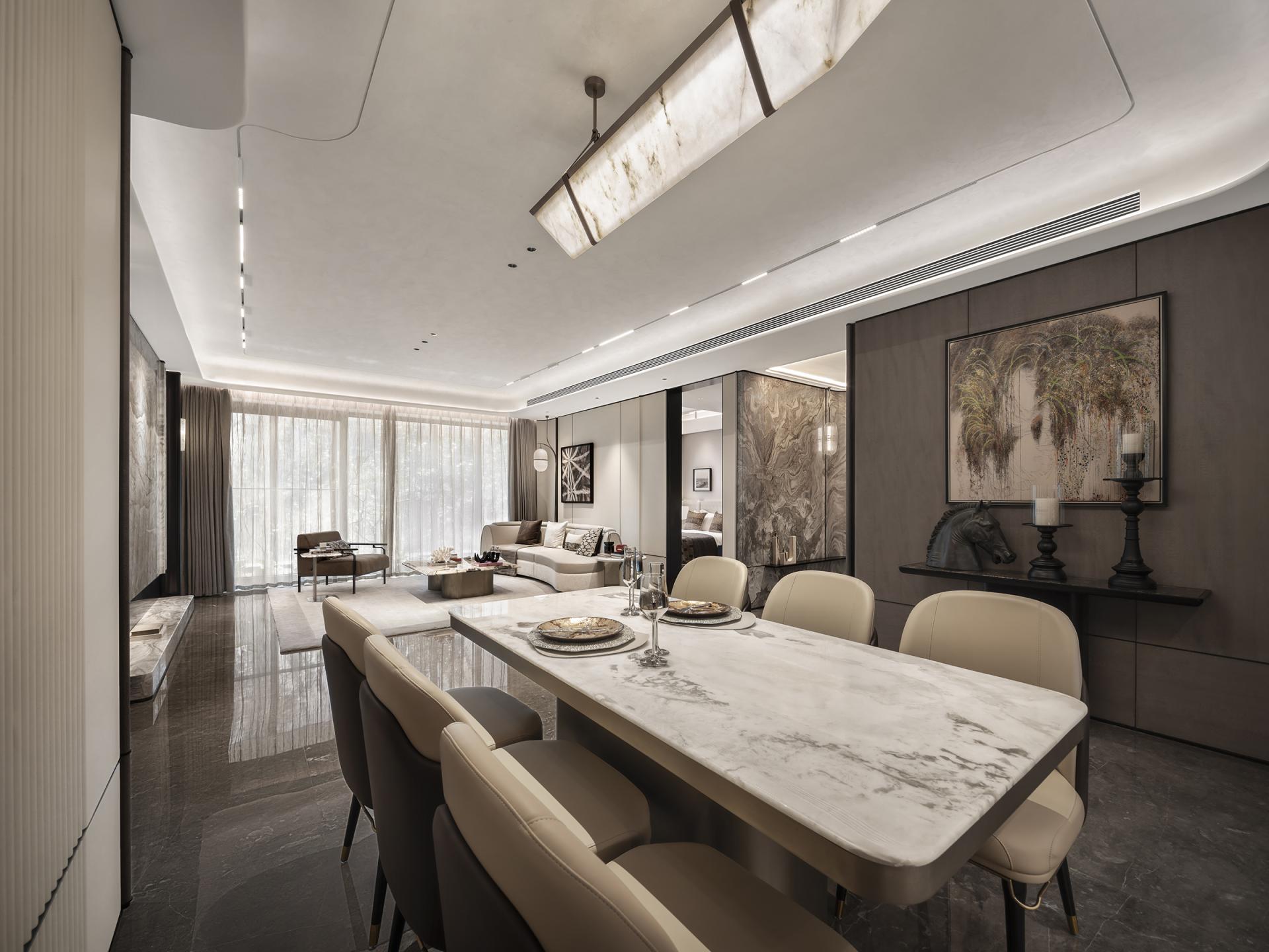 London Design Awards Winner - Beijing Poly Chaoguan Tianjun 157 Model Room