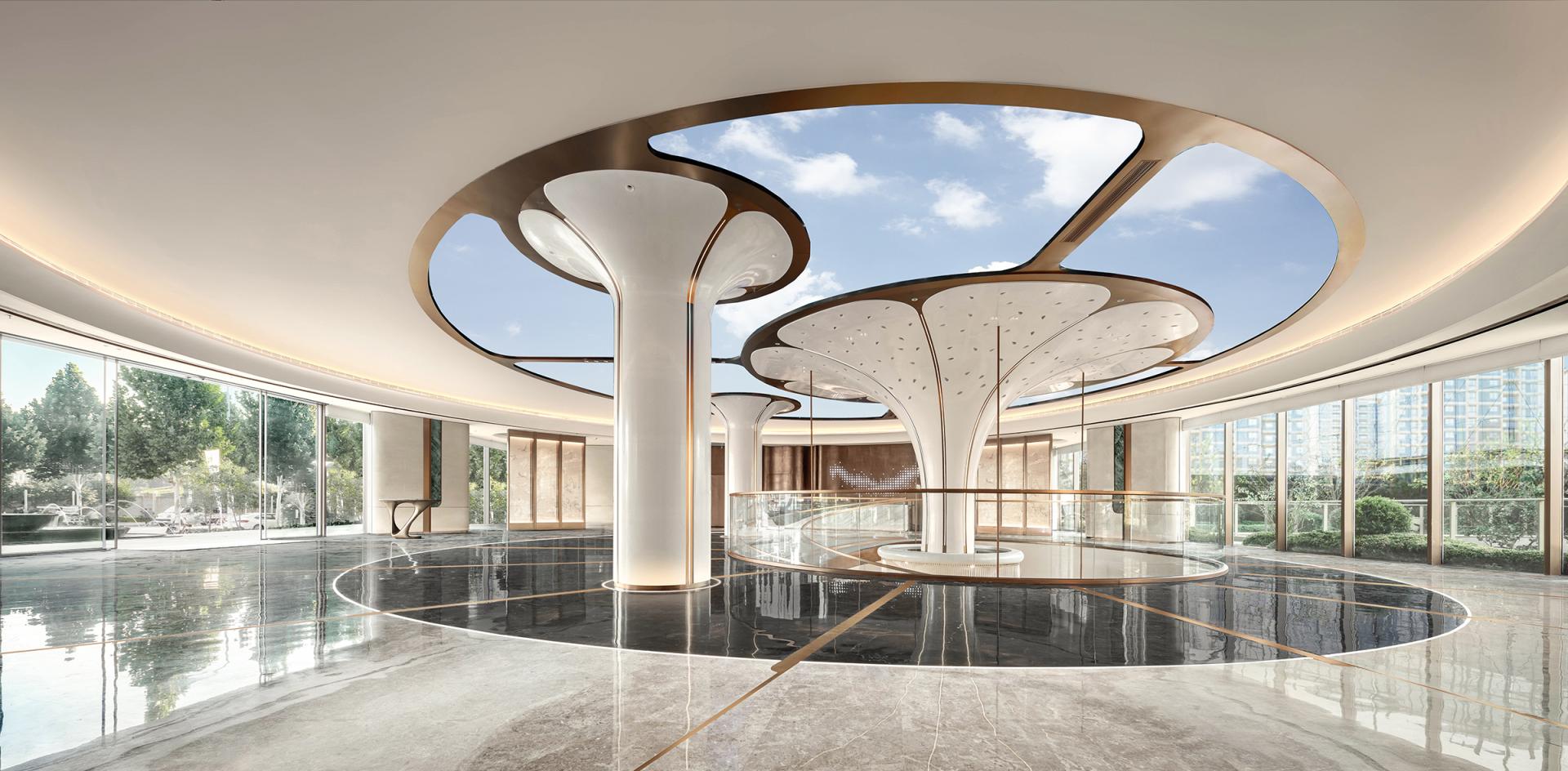 London Design Awards Winner - BEGONIA MANSION Art Lifestyle Hall By RONG