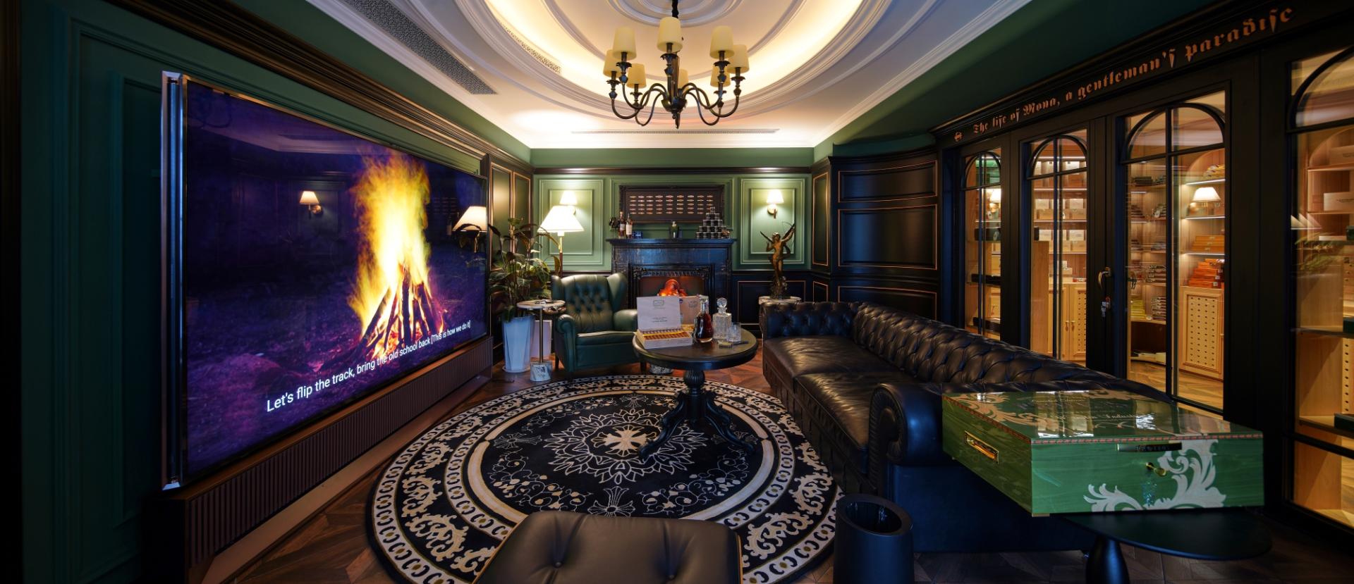 London Design Awards Winner - Manas·Private Cigar Room