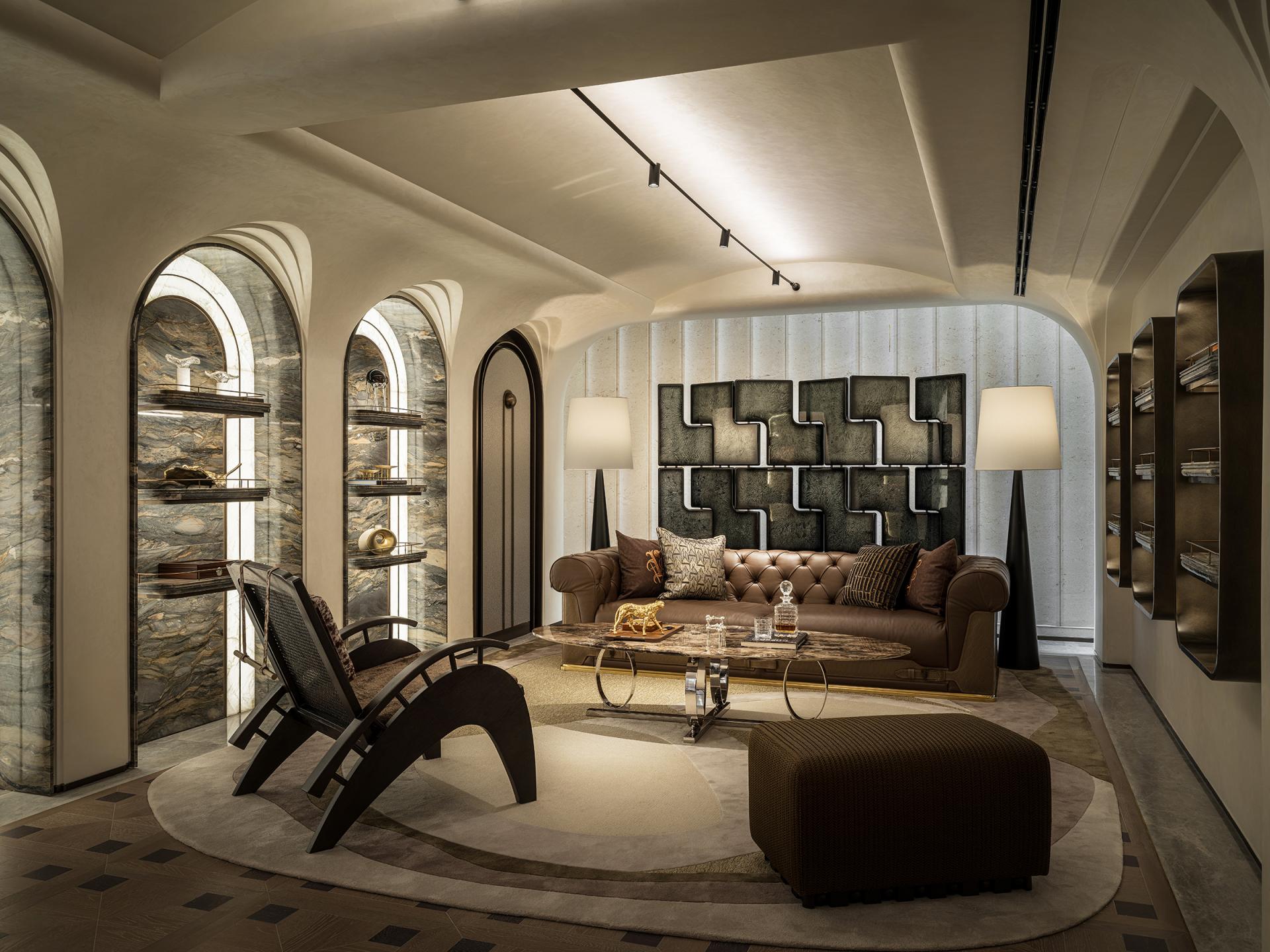 London Design Awards Winner - Shanghai Jinganli 301 Modle House Soft Decoration