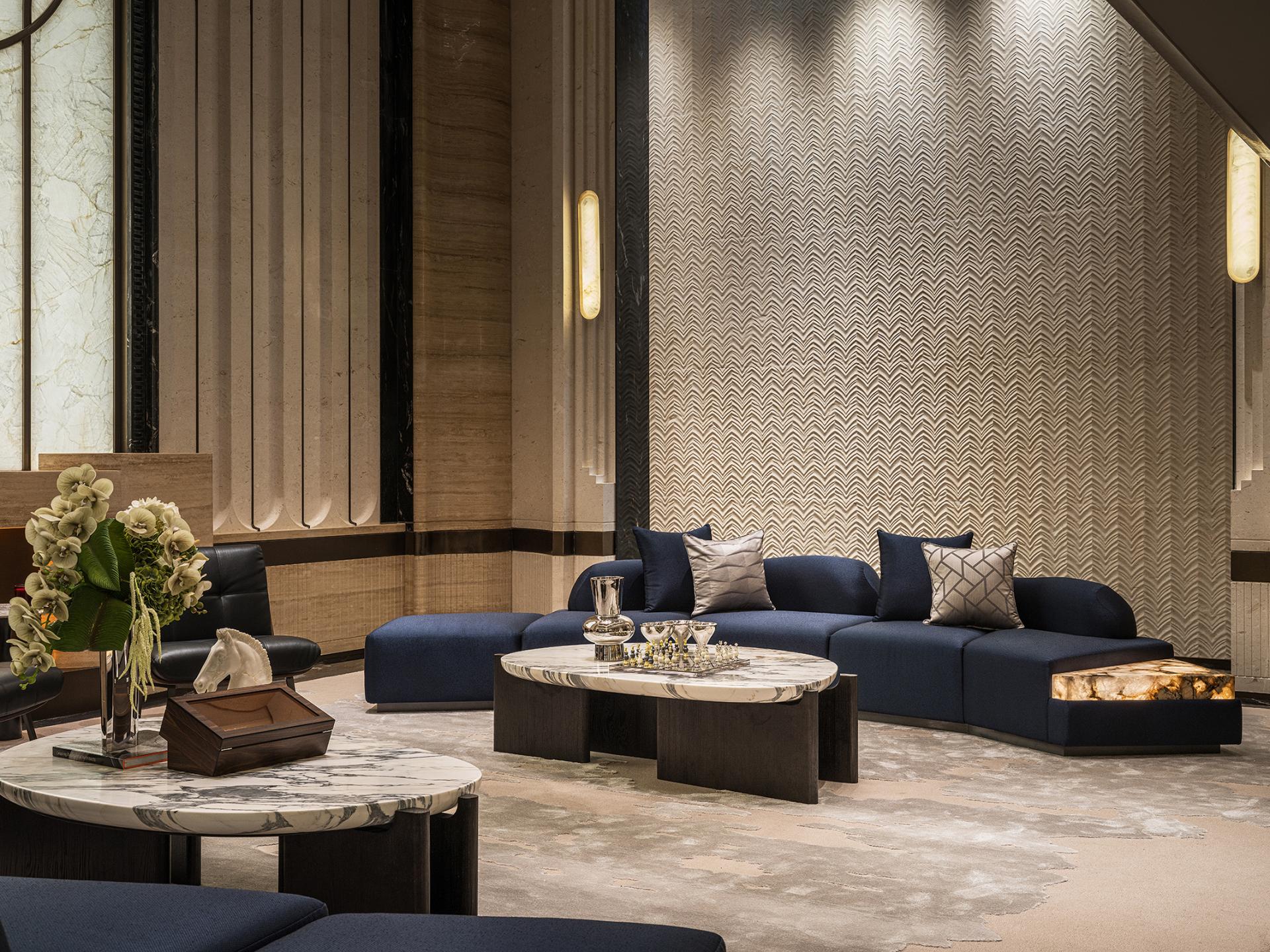 London Design Awards Winner - Shanghai Jinganli 301 Modle House Soft Decoration