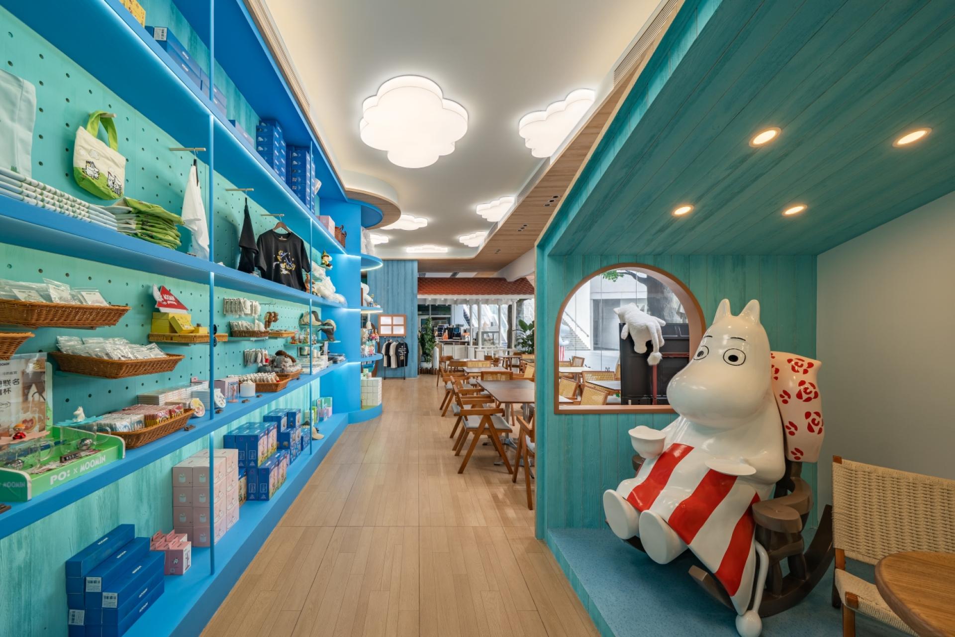 London Design Awards Winner - Moomin cafe Experience Store