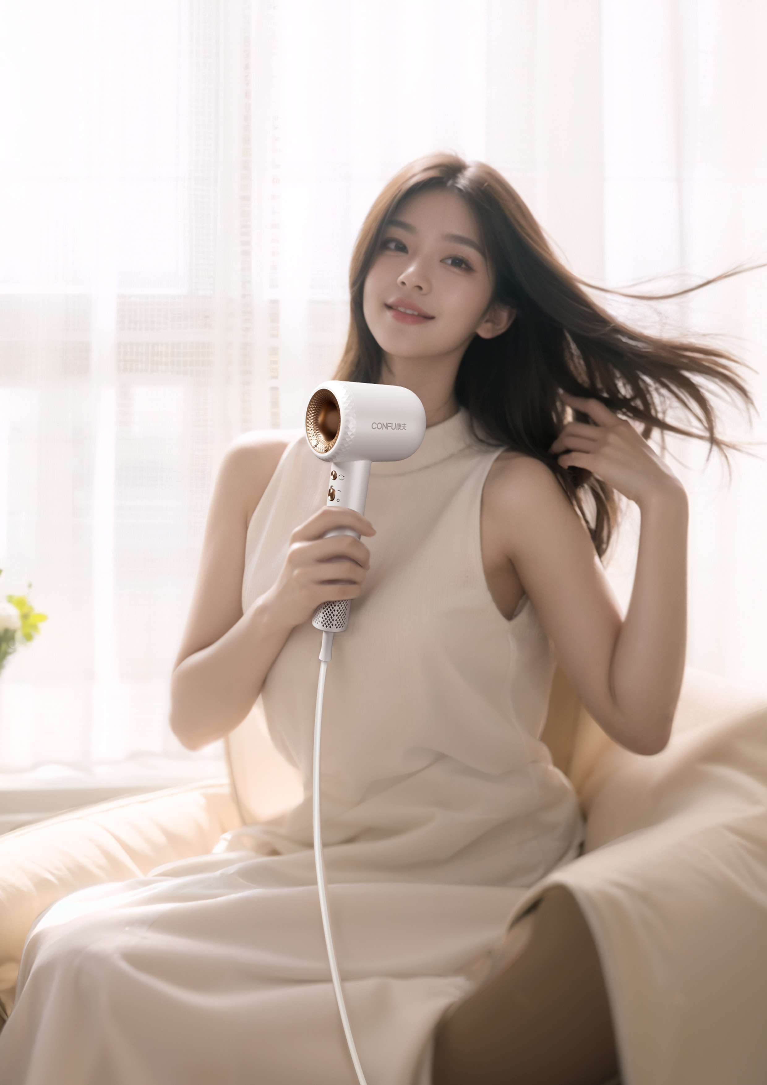 London Design Awards Winner - CONFU F9 High Speed Hair Dryer