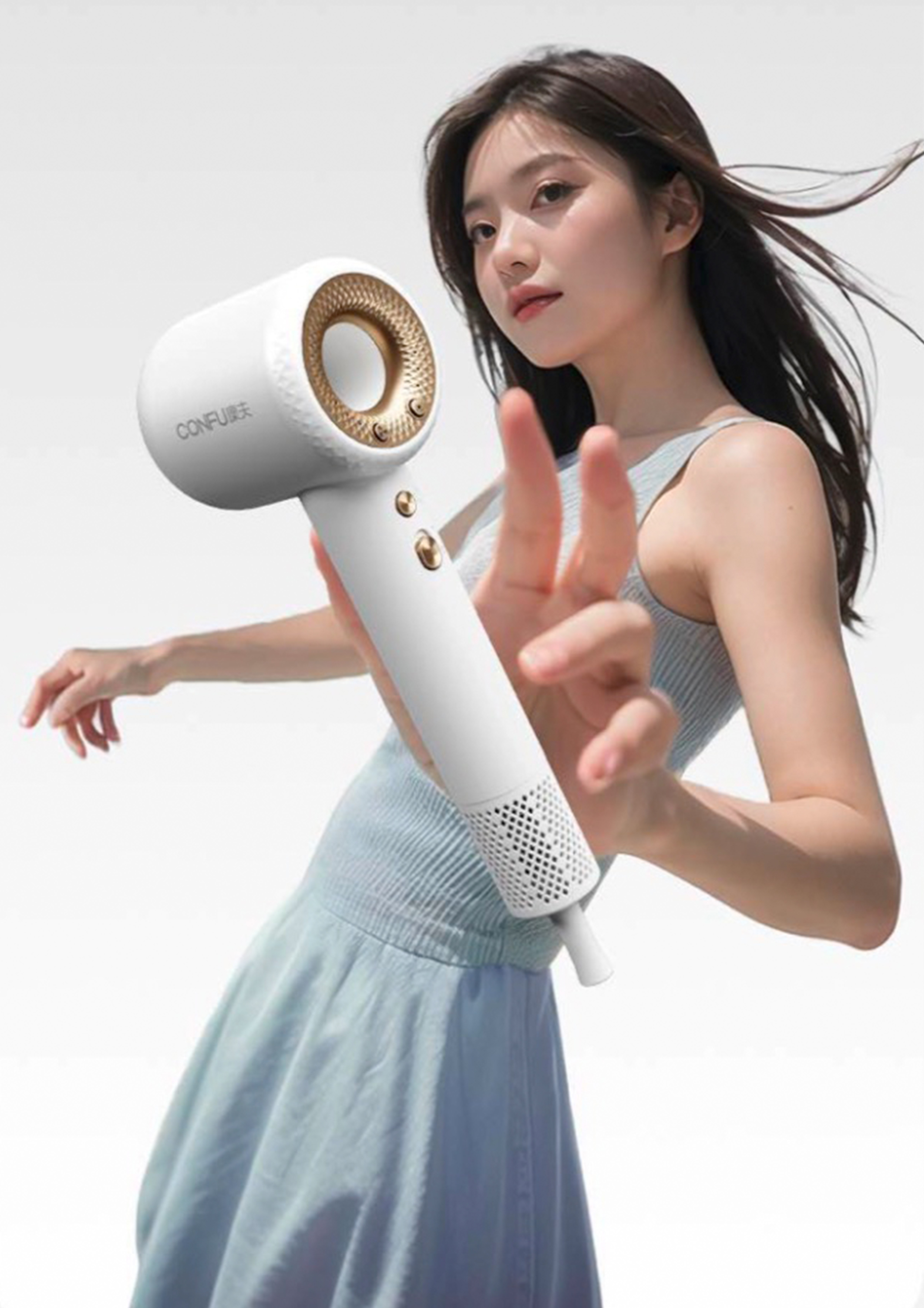 London Design Awards Winner - CONFU F9 High Speed Hair Dryer