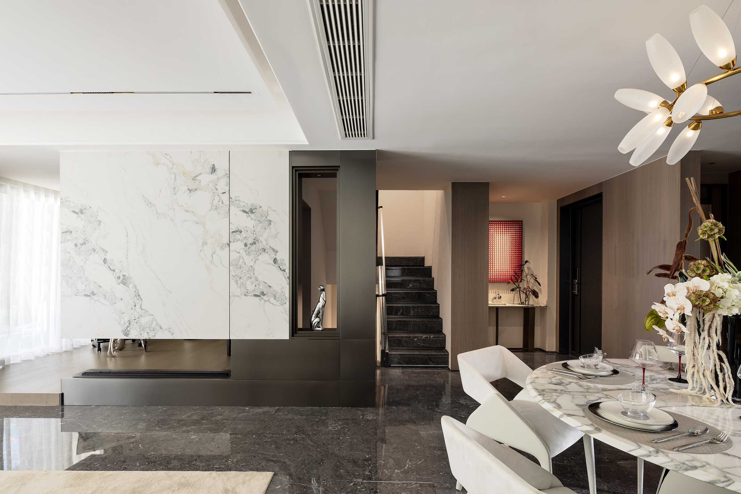 London Design Awards Winner - Jianhu Elegant Mansion 187 Sample Room