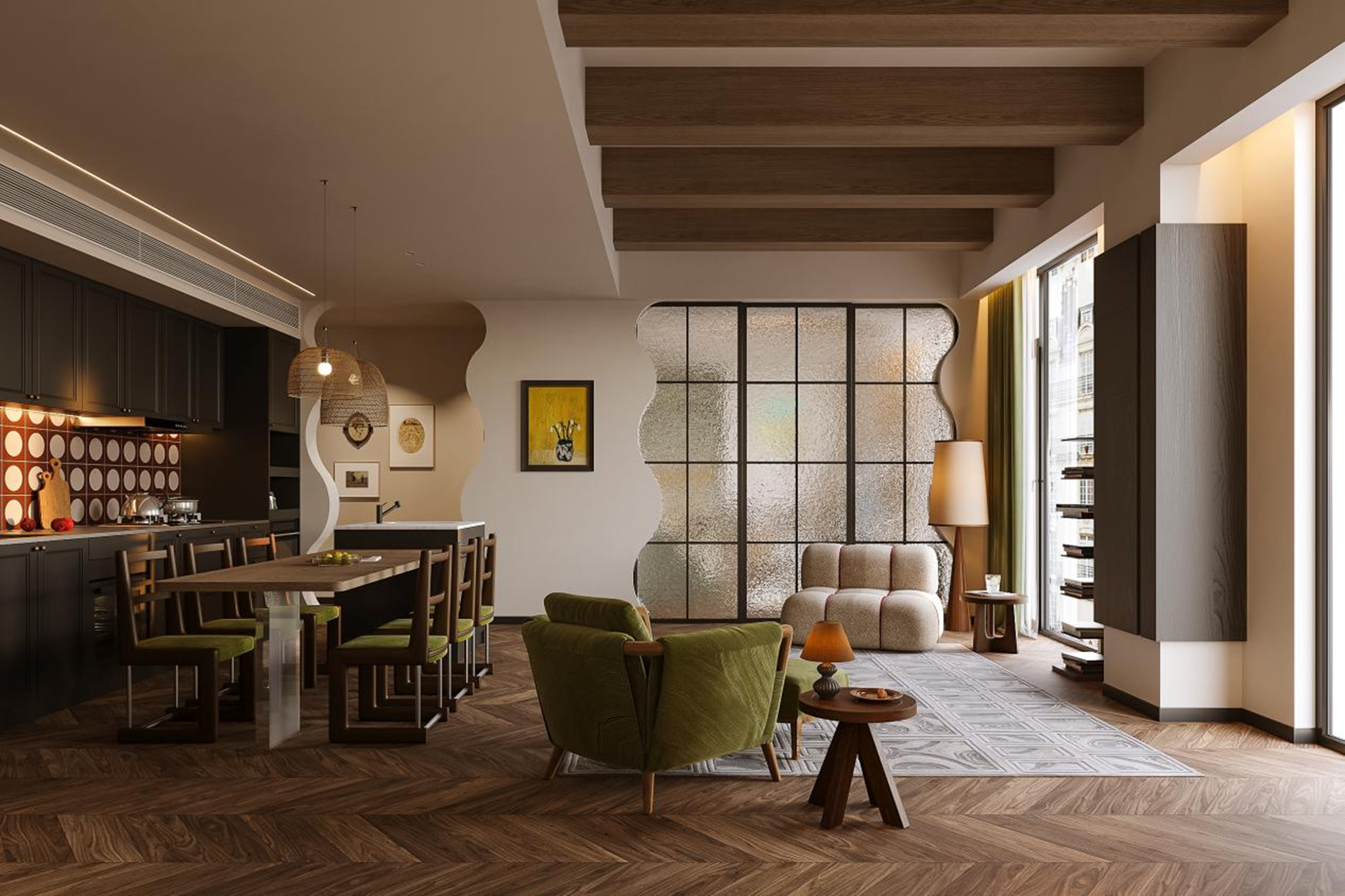 London Design Awards Winner - 180 ㎡ French Retro Residence