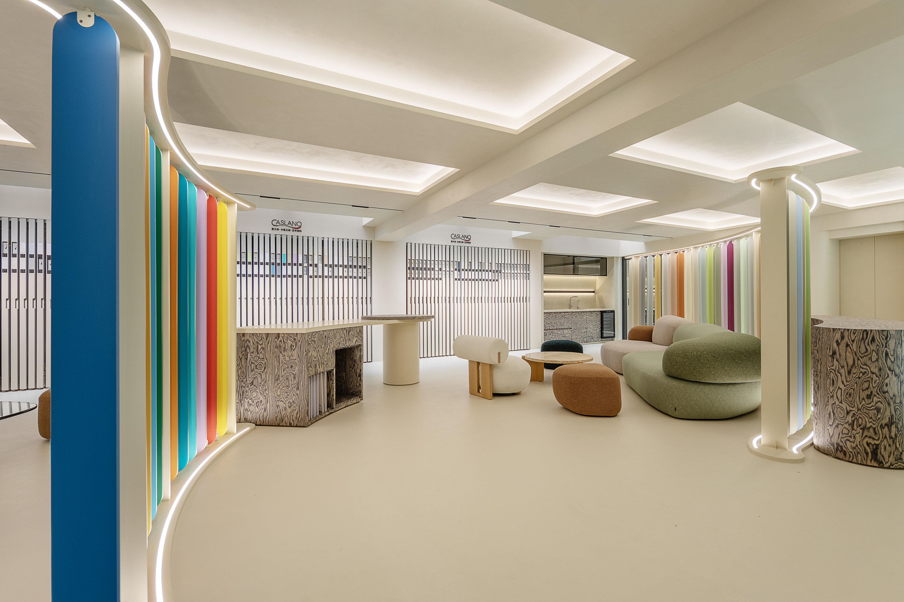 London Design Awards | Showroom / Exhibit Italian CASLANO Pain...