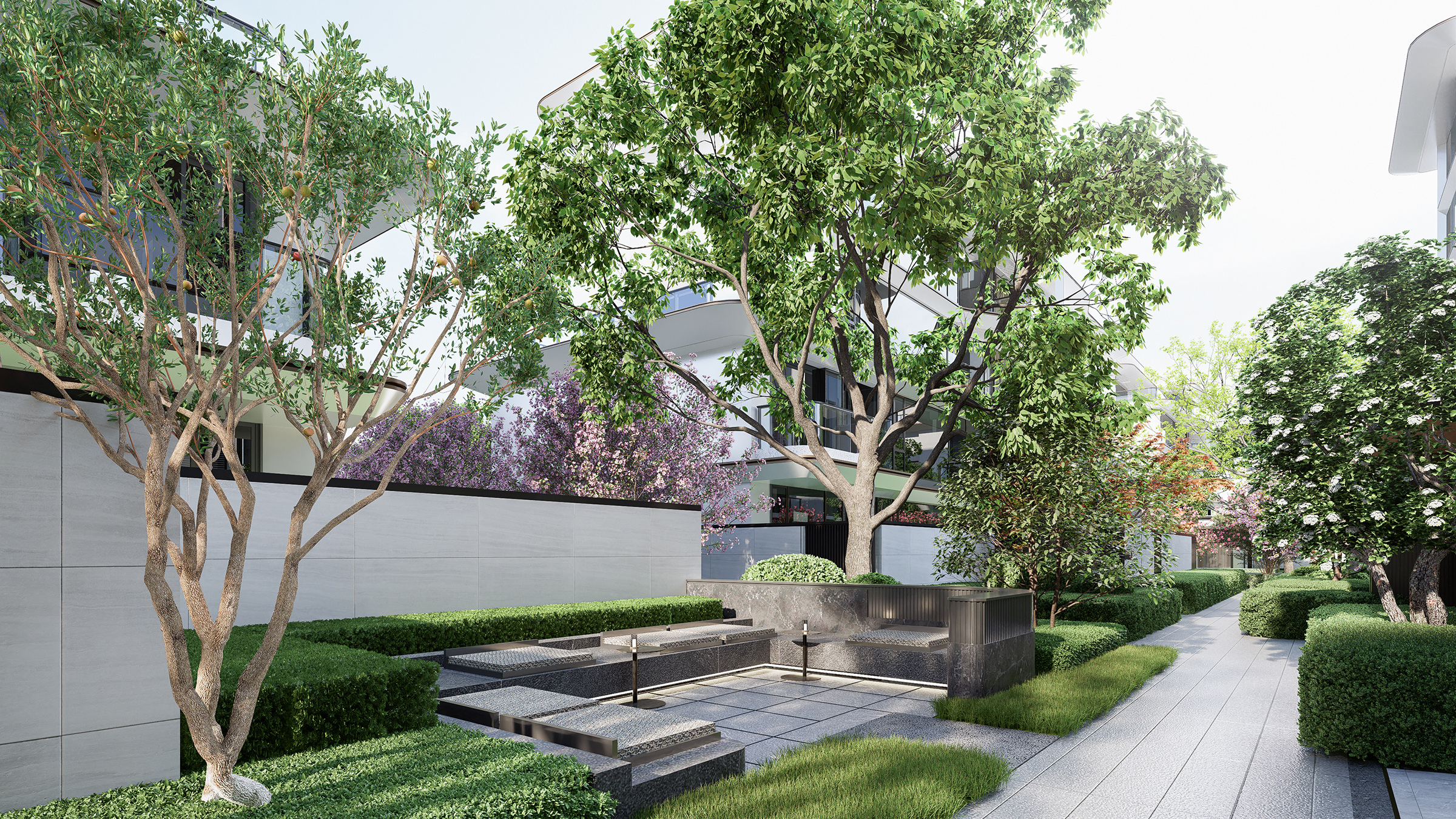 London Design Awards Winner - Weinan Zhongchuang No.9 Villa Area Landscape